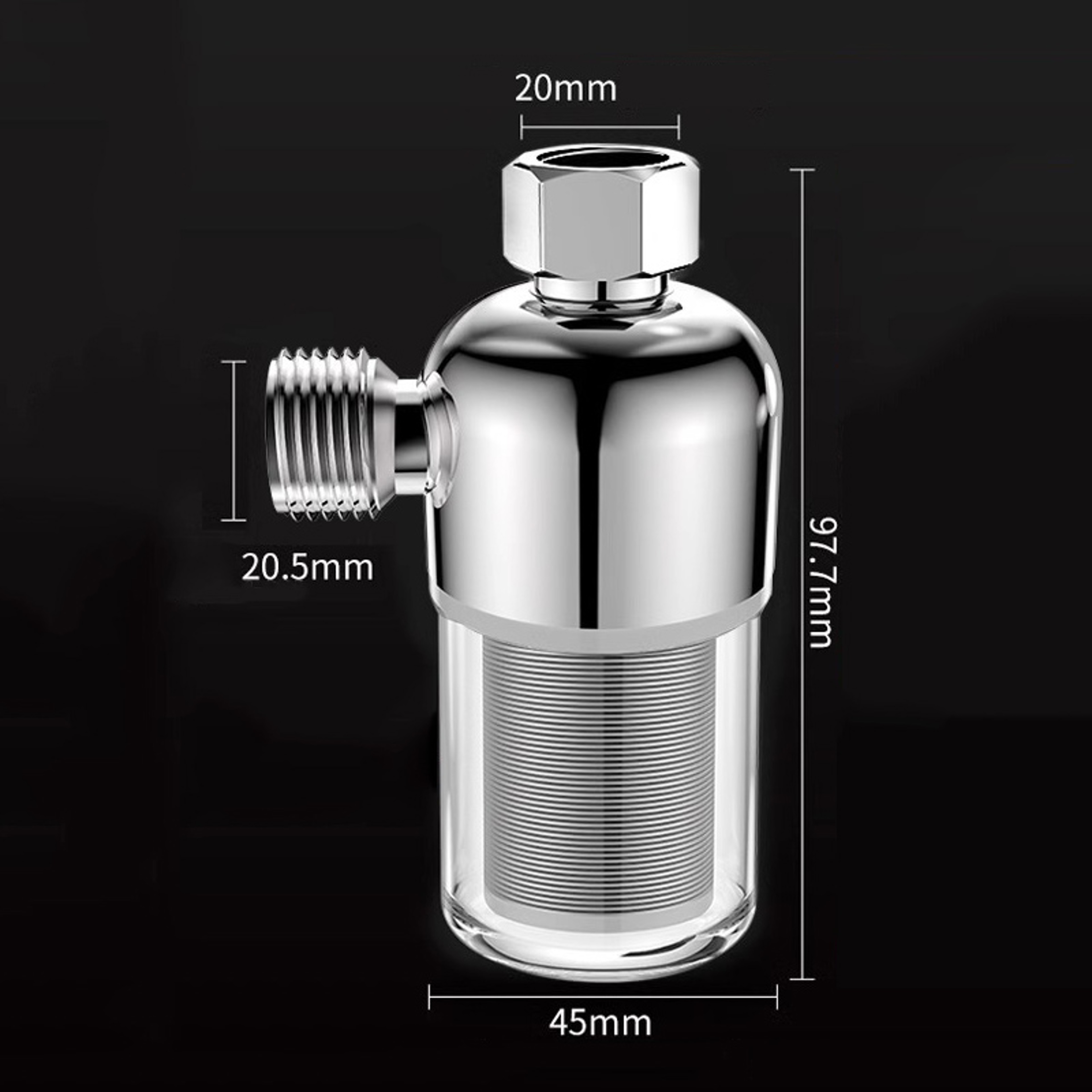 Replacement Water Inlet Tap Filter For Household PreWater Heater AntiScaling Purification 6