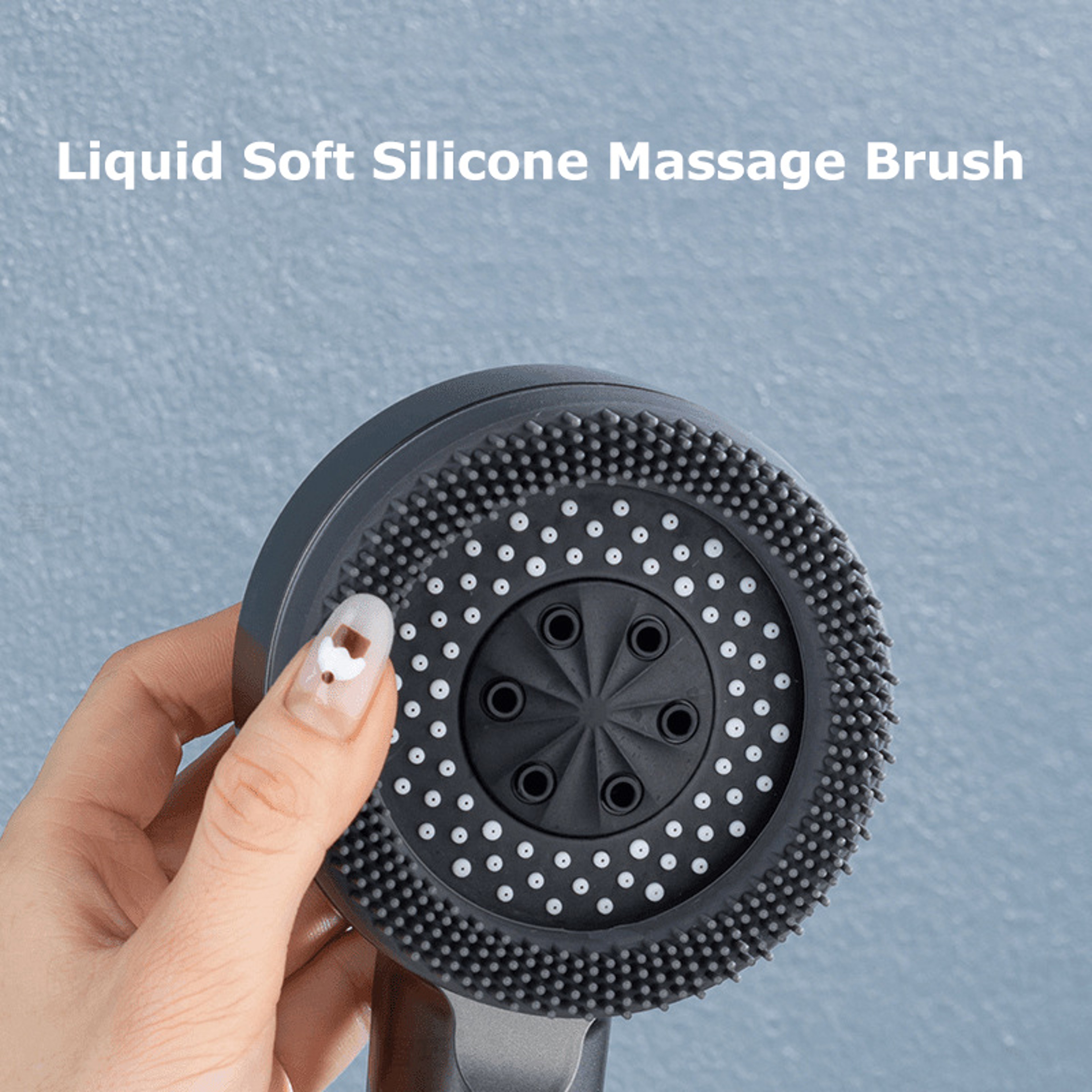 Multifunctional Shower Head New Filter Booster Fourspeed Adjustment Water Seal Bathroom Accessory 5