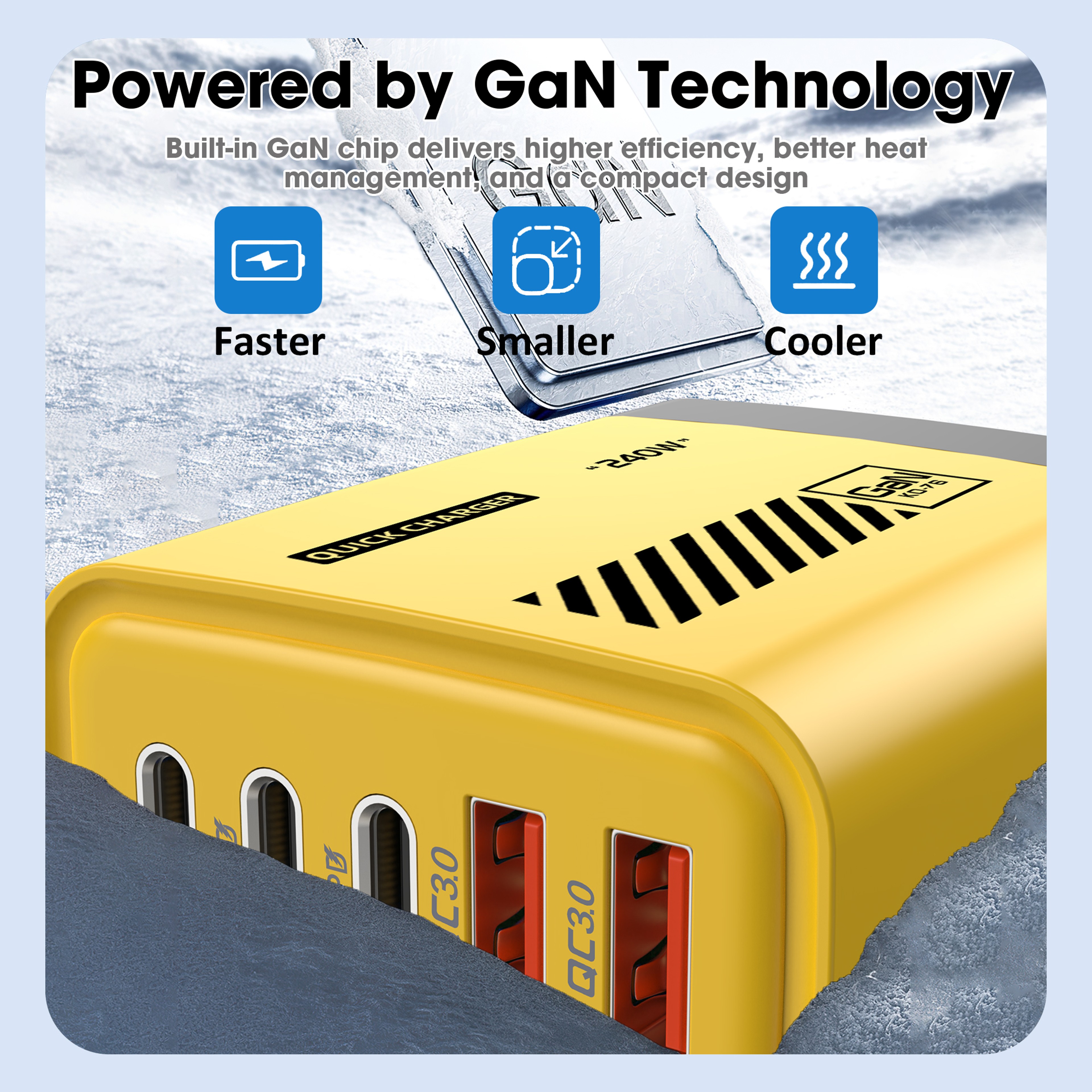 Fast Charging USB C Charger Wall Charger Type C Power Adapter Phone Charger 3