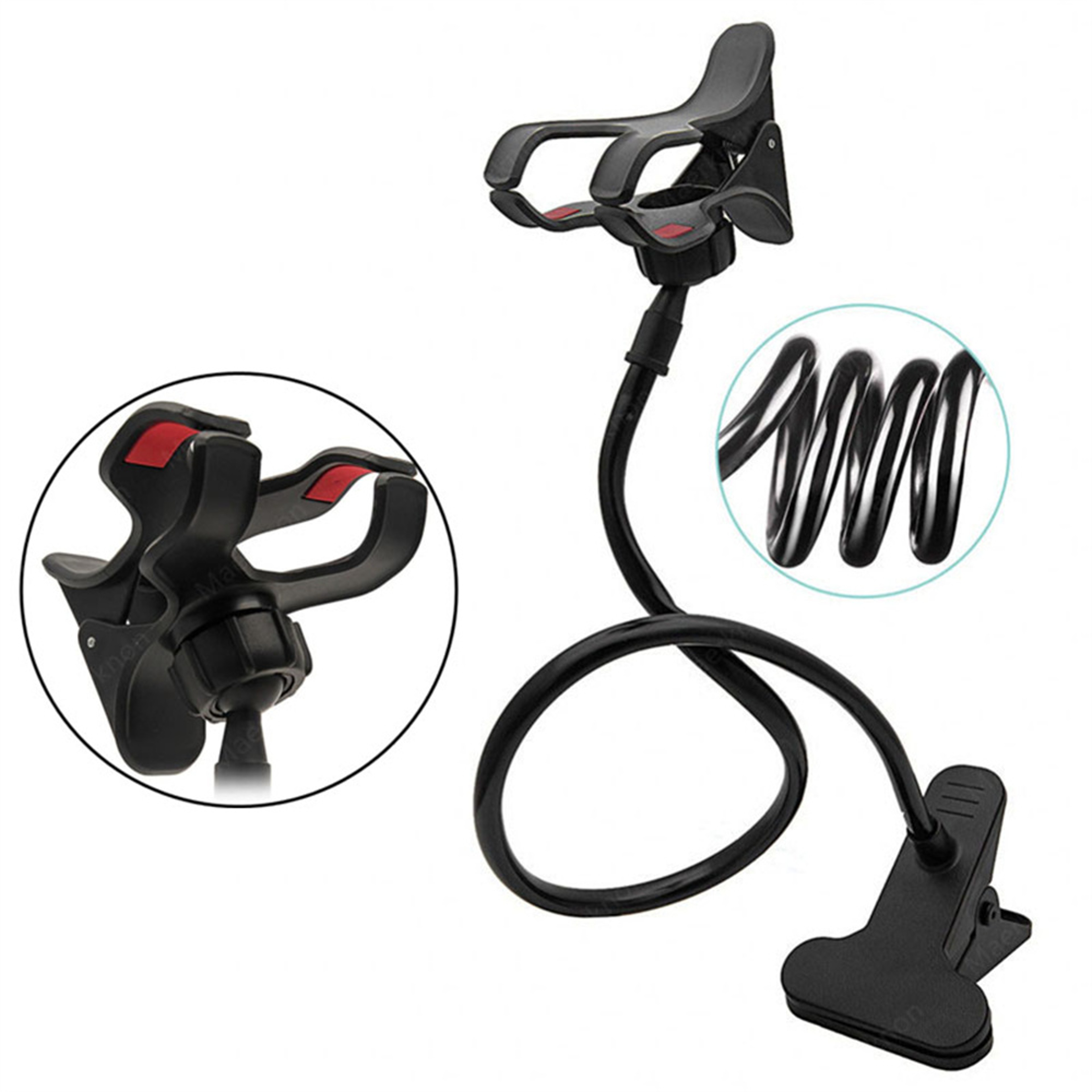 Adjustable Lazy Mobile Phone Holder Flexible Arm Clip Bed Desktop Stand Universal Smartphone Mount  0