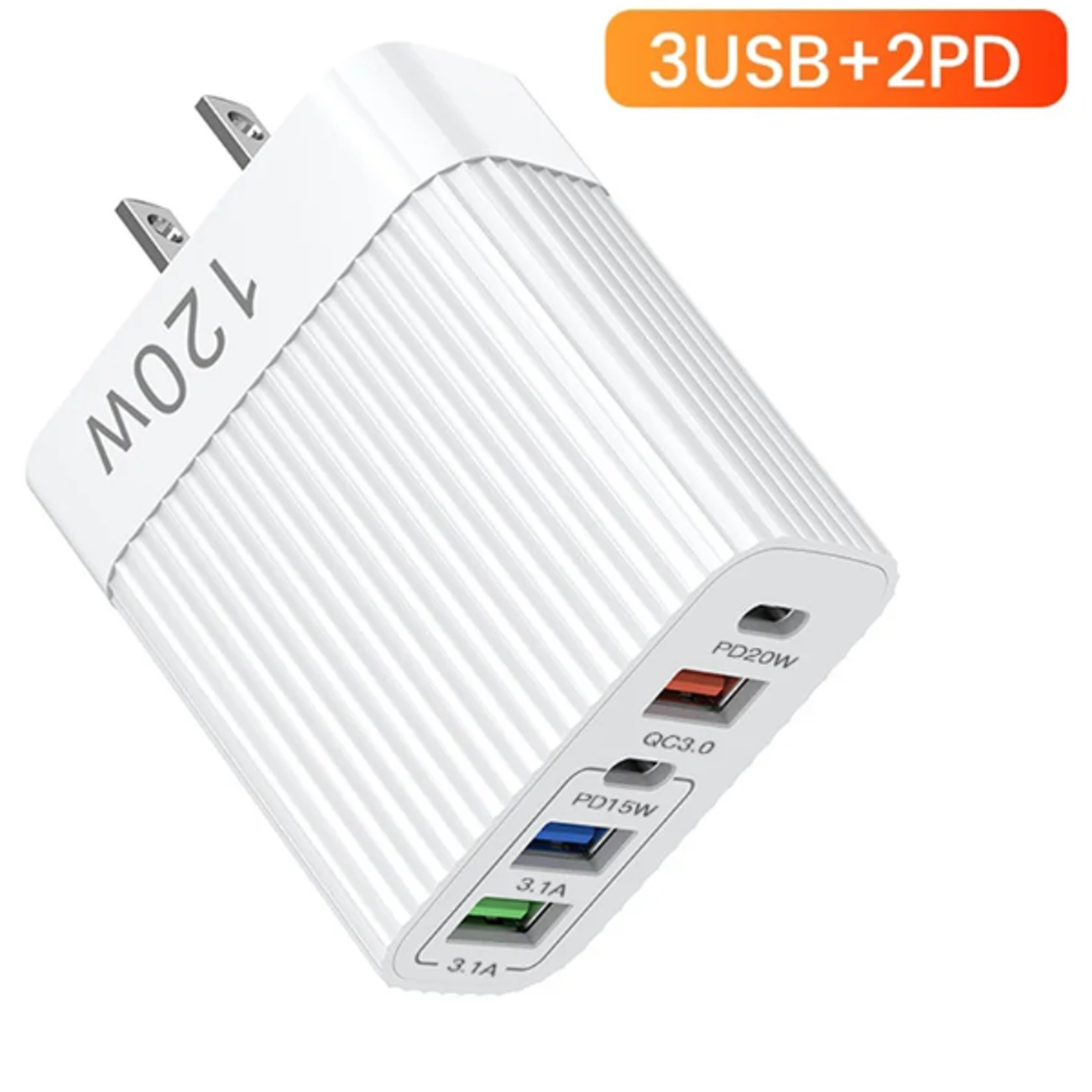Total USB C Charger Power Adapter Port PD Type C Quick Charge Fast Charging Plug
