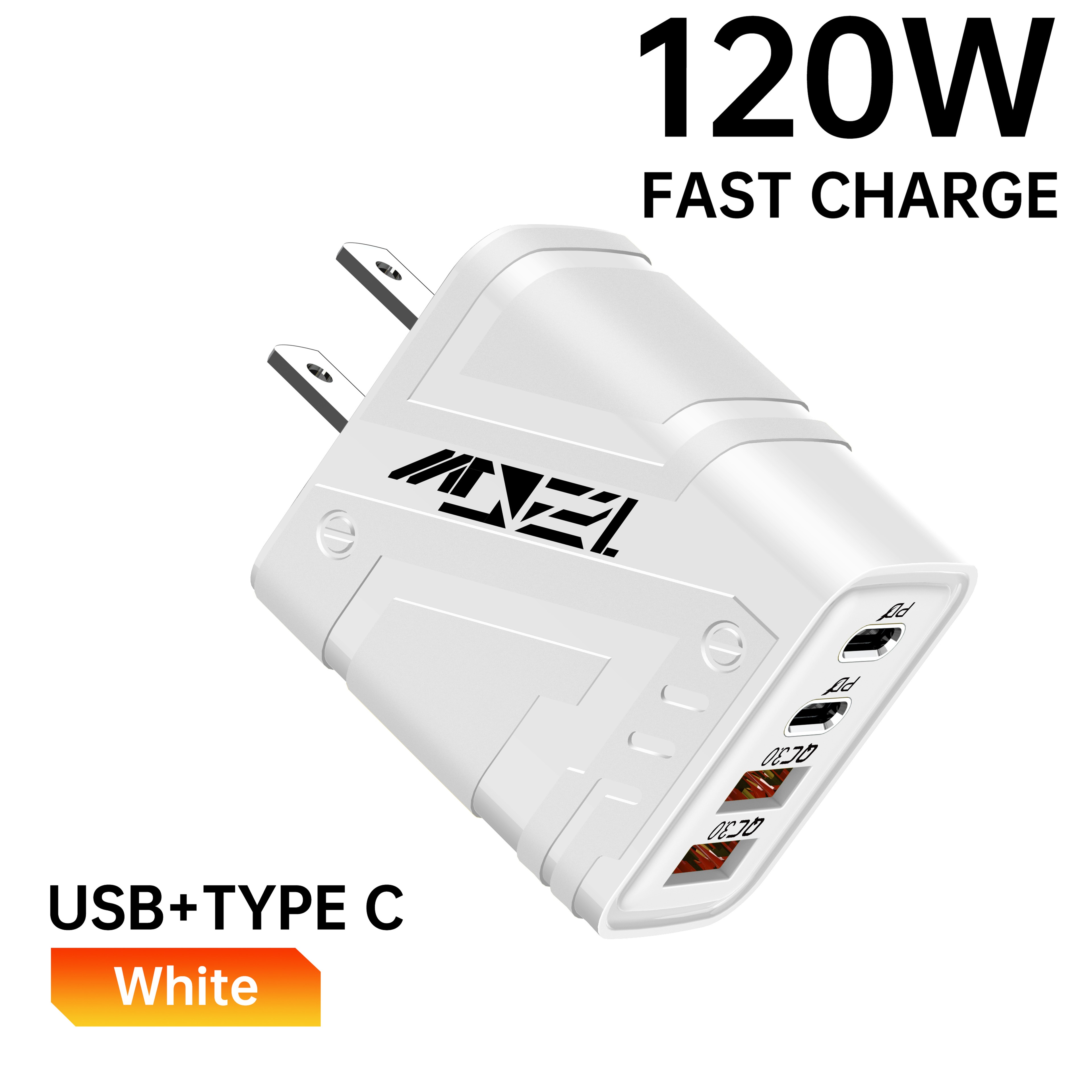Fast Charger Ports USB PD Charger Adapter Wall Charger For Phones 0