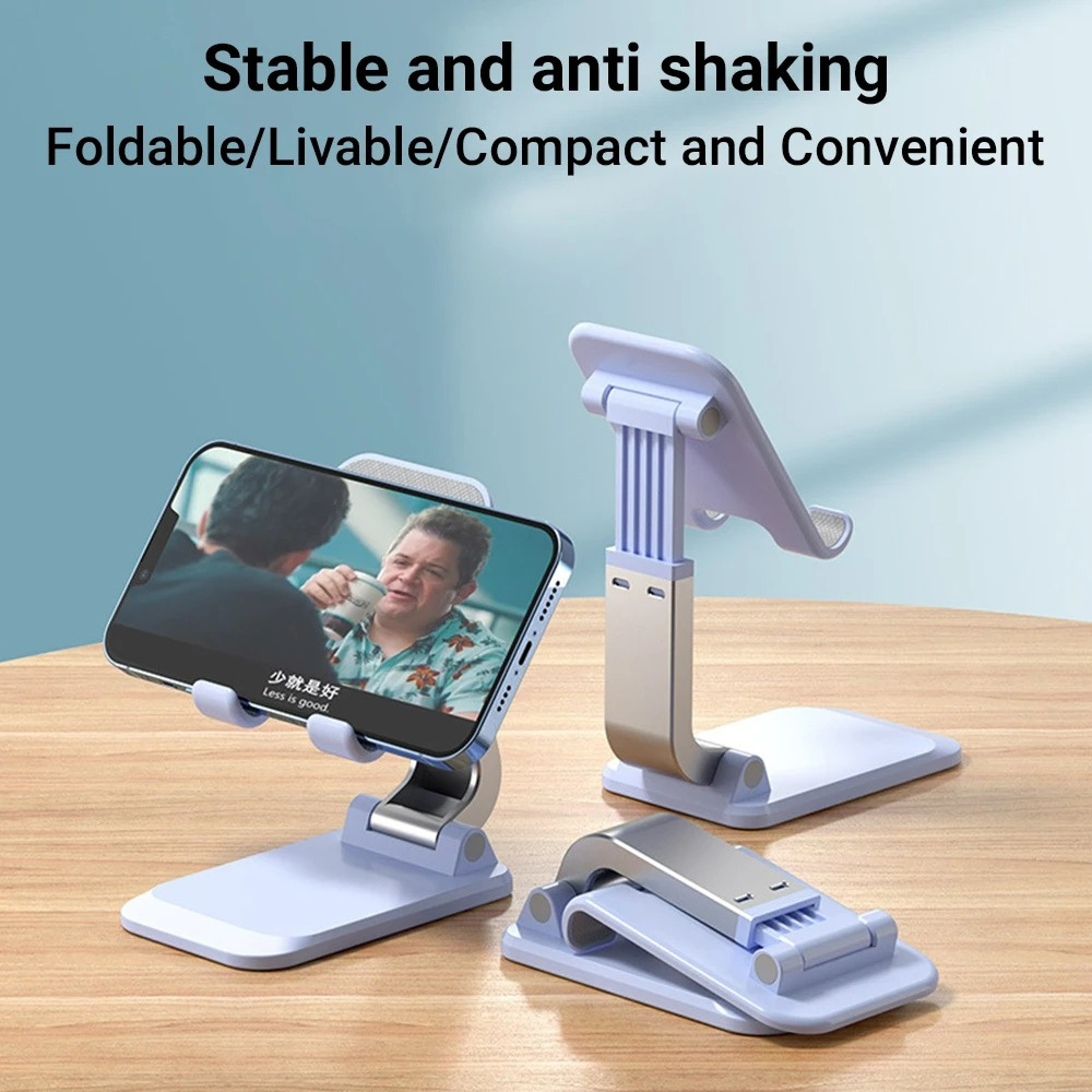 Foldable Tablet Stand Universal Desk Mobile Phone Holder Adjustable Smartphone Holder Portable 1