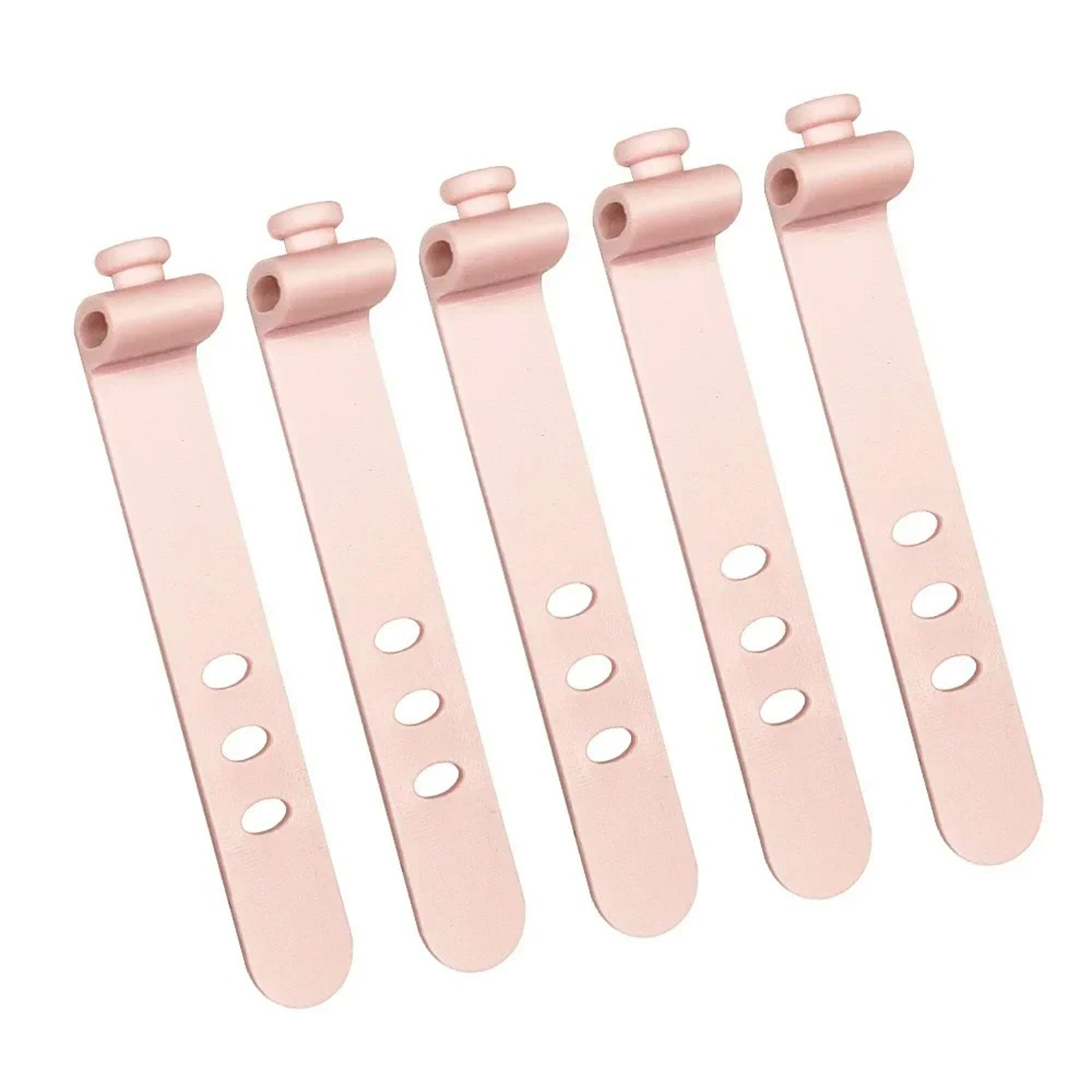 Flexible Silicone Reusable Cable Ties Winder USB Data Cord Organizer Headphones Mouse Protector 4