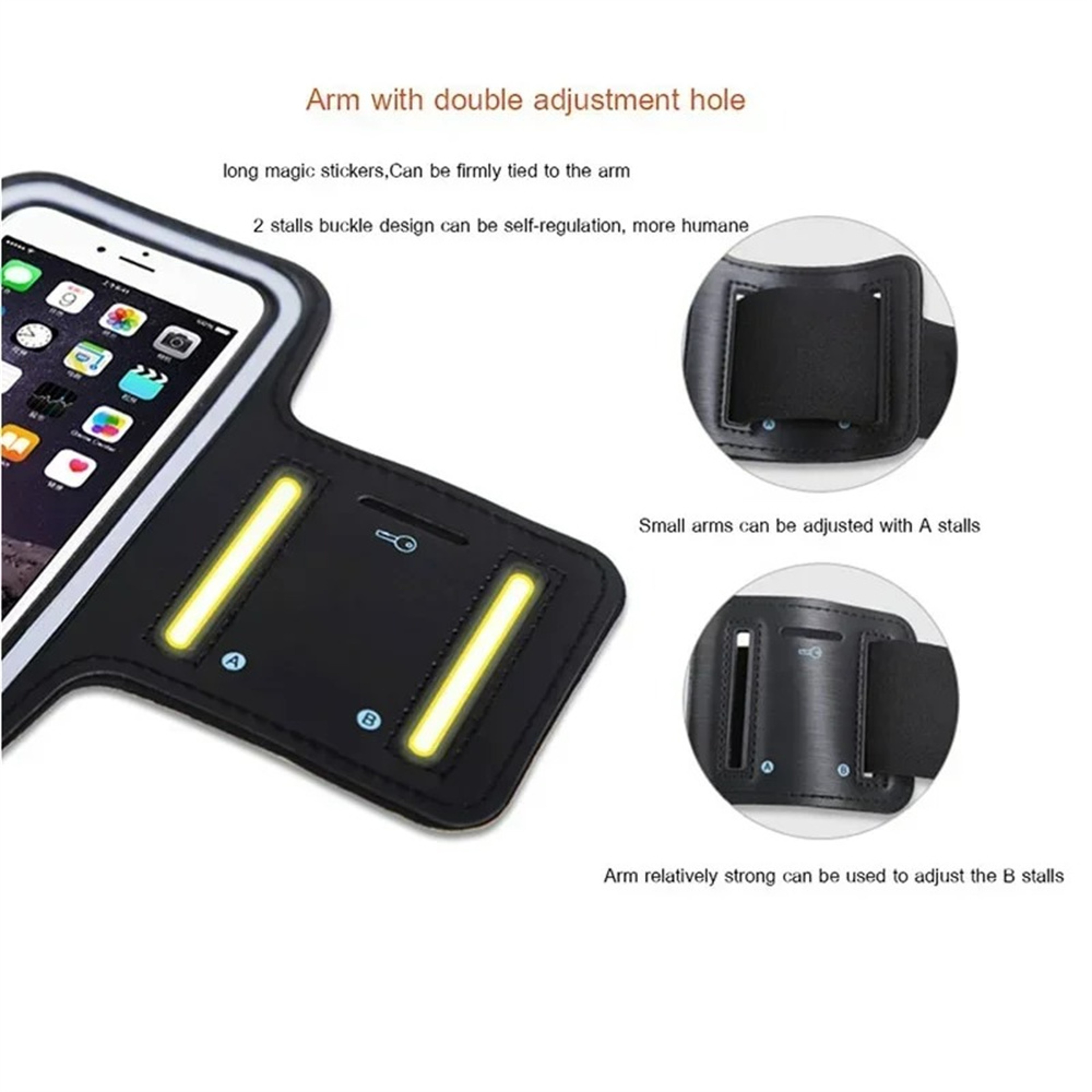 Universal Gym Running Smartphone Bag Arm Band Case New Outdoor Sports Armband Case Phone Holder 5