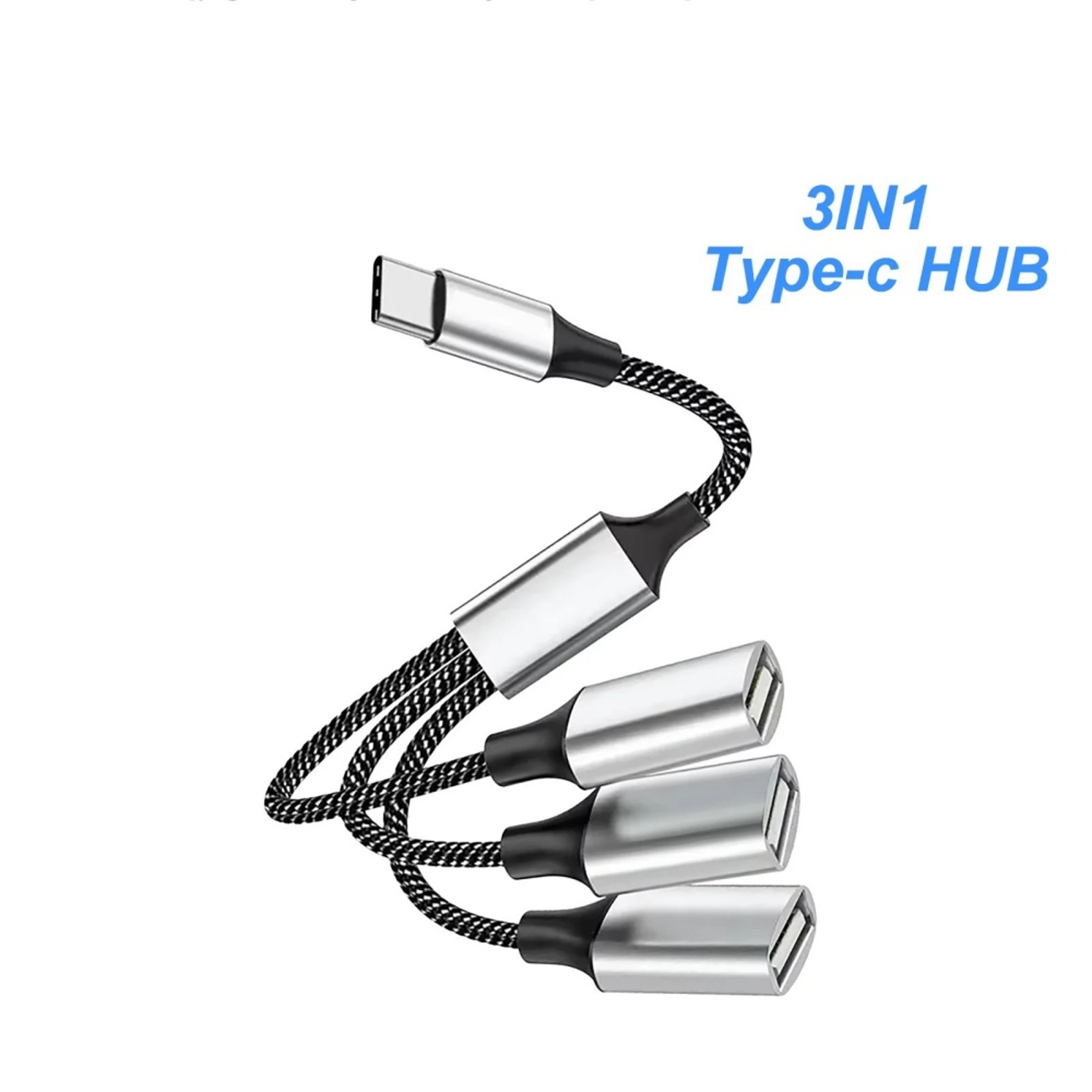 USB HUB Adapter Type C Splitter Connector Ports HUB Expander Converter For Laptop PC Accessories 7