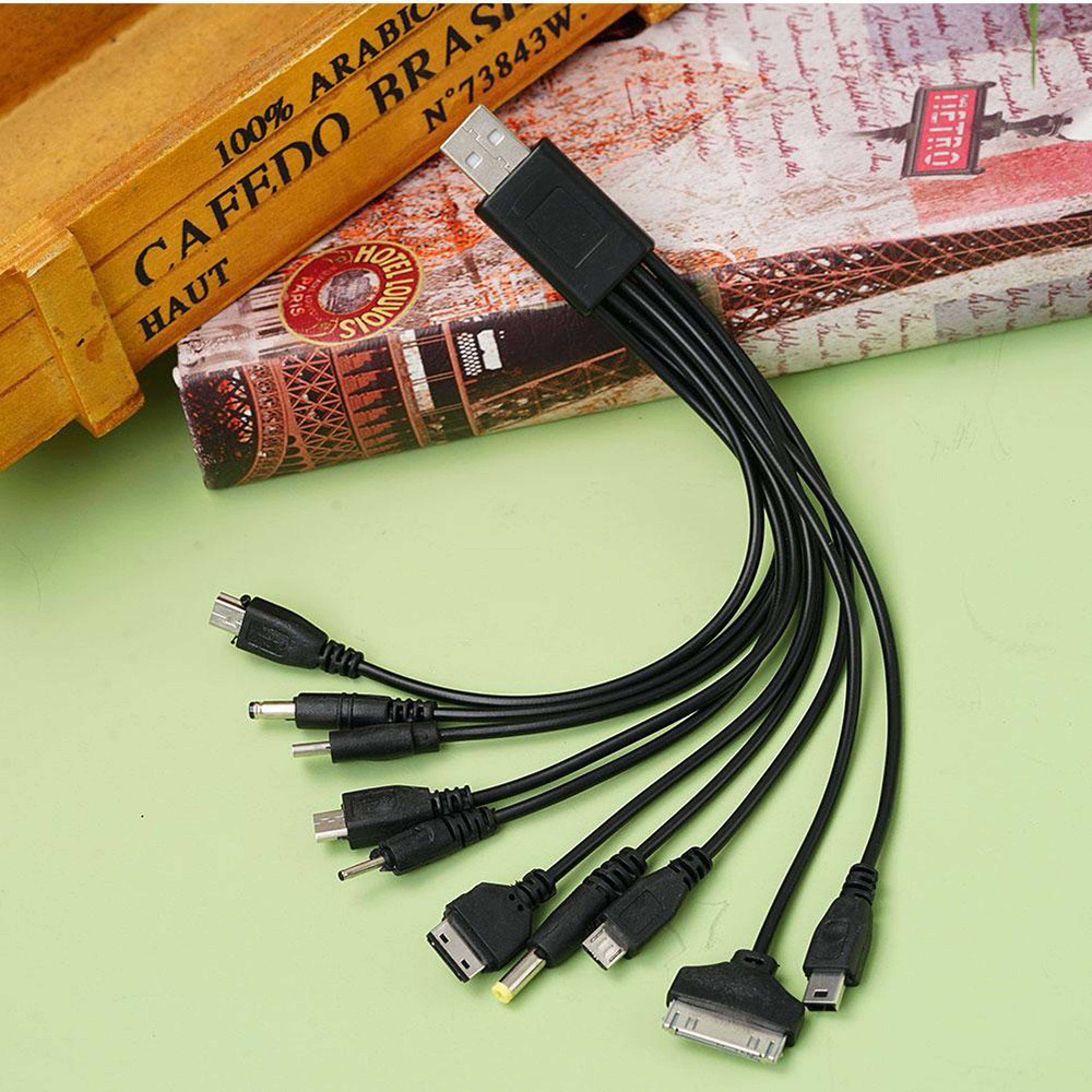 Multifunctional Universal USB Cable Charging Data Cord Phone Charger Wire – view 2