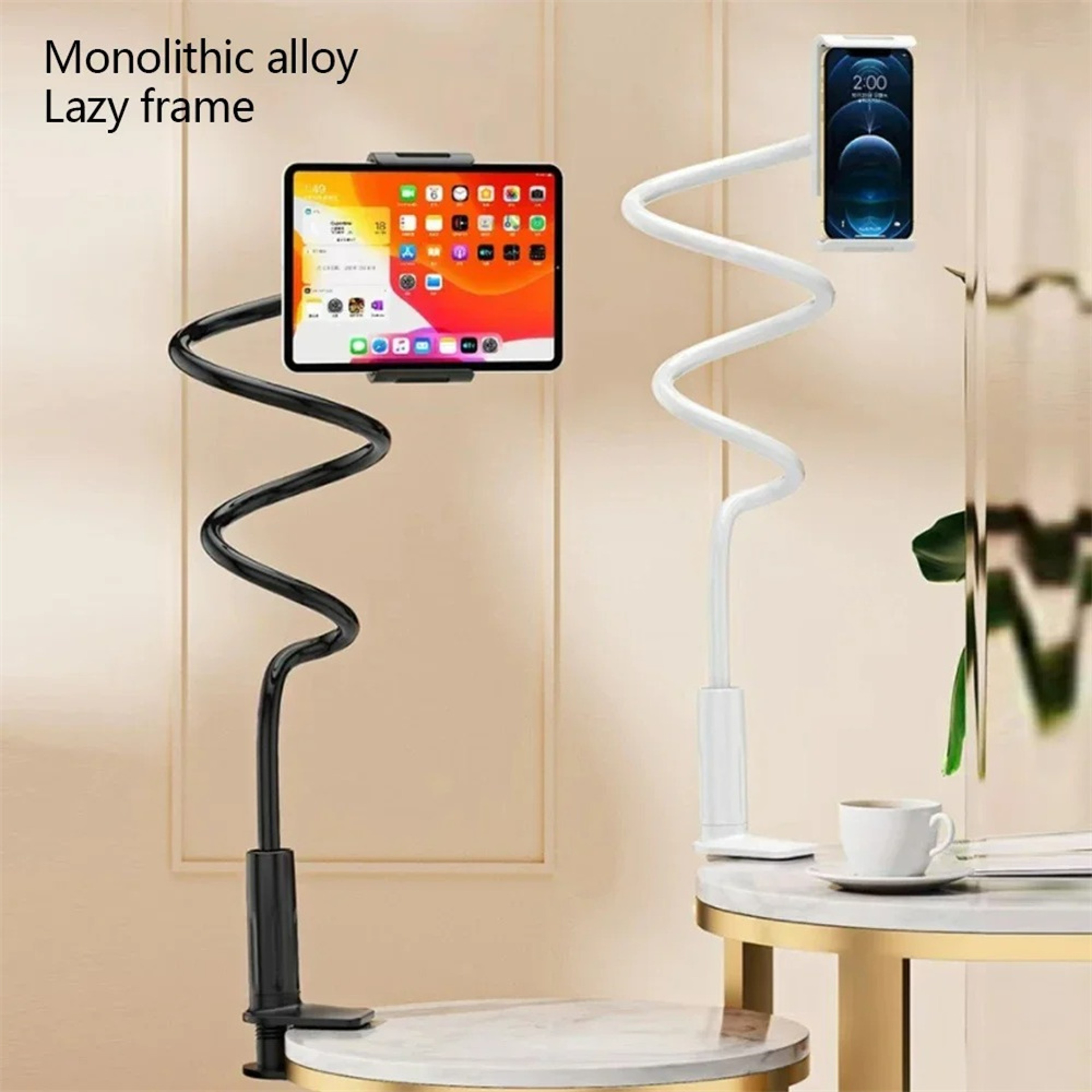 Universal Adjustable Mobile Phone Holder Flexible Clip Stand Smartphone Holder Lazy Holder Bed Desk 0