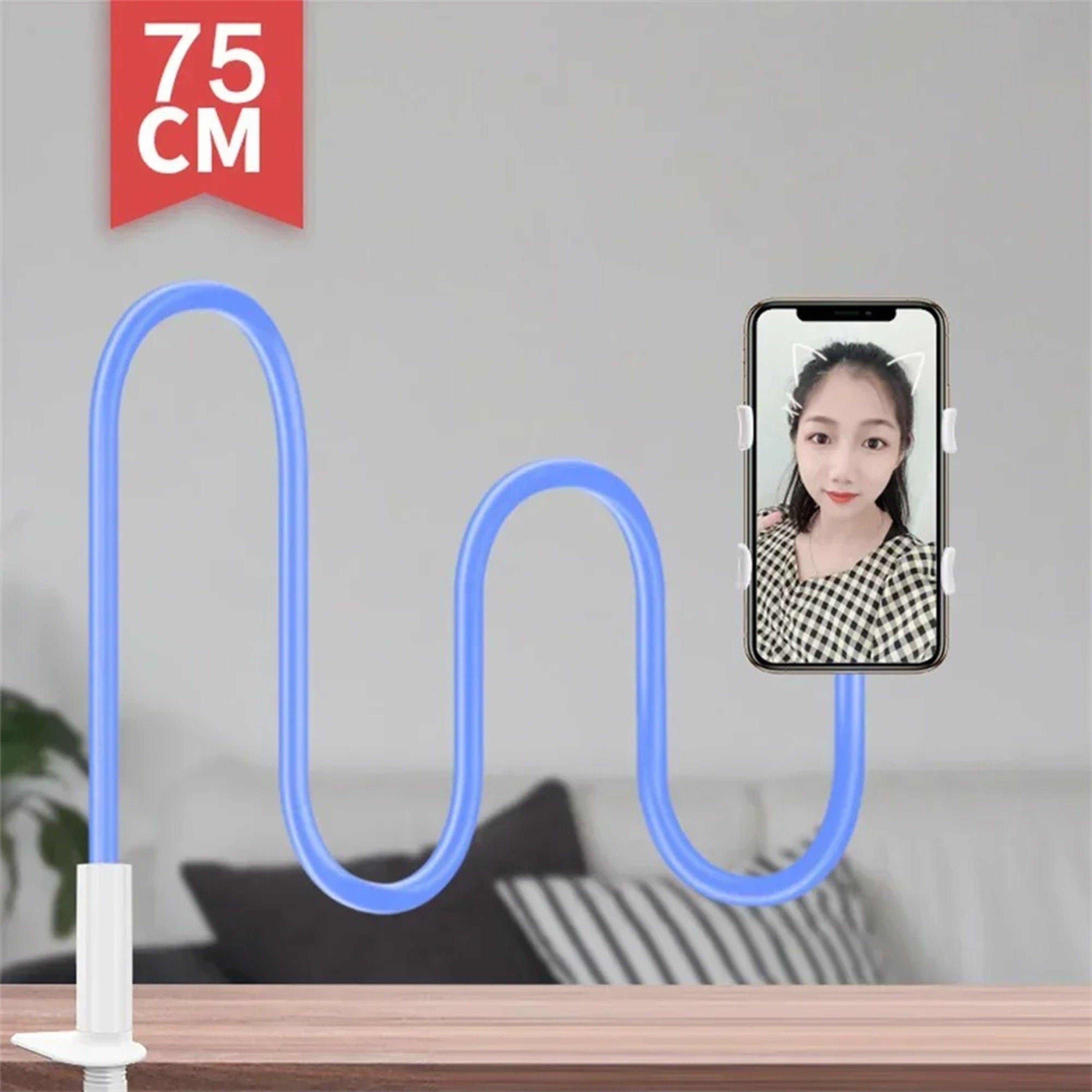 Universal Adjustable Mobile Phone Holder Flexible Clip Stand Smartphone Holder Lazy Holder Bed Desk 5