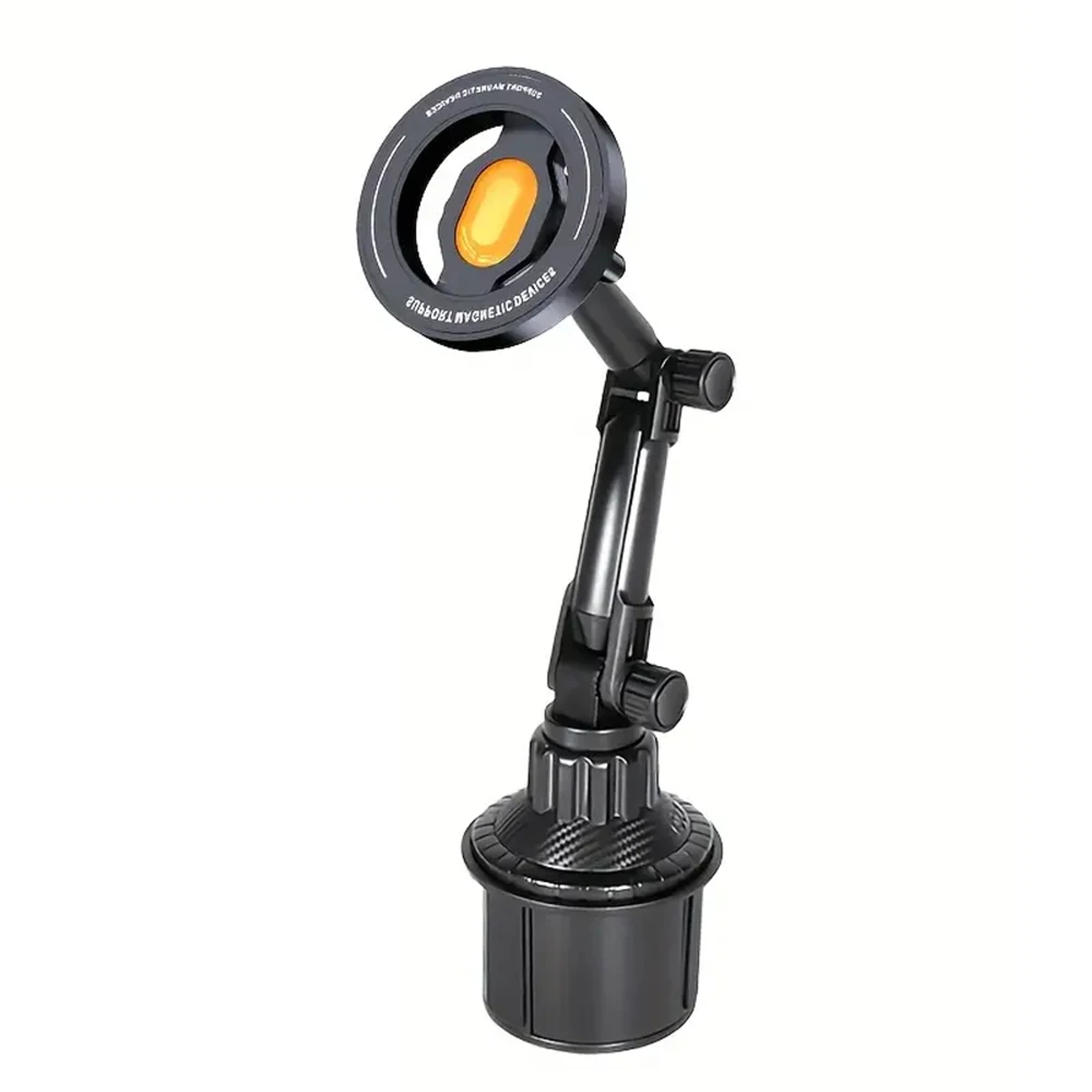 Rotation Magnetic Phone Holder For Car Installation Of Water Cup Cell Mount 6