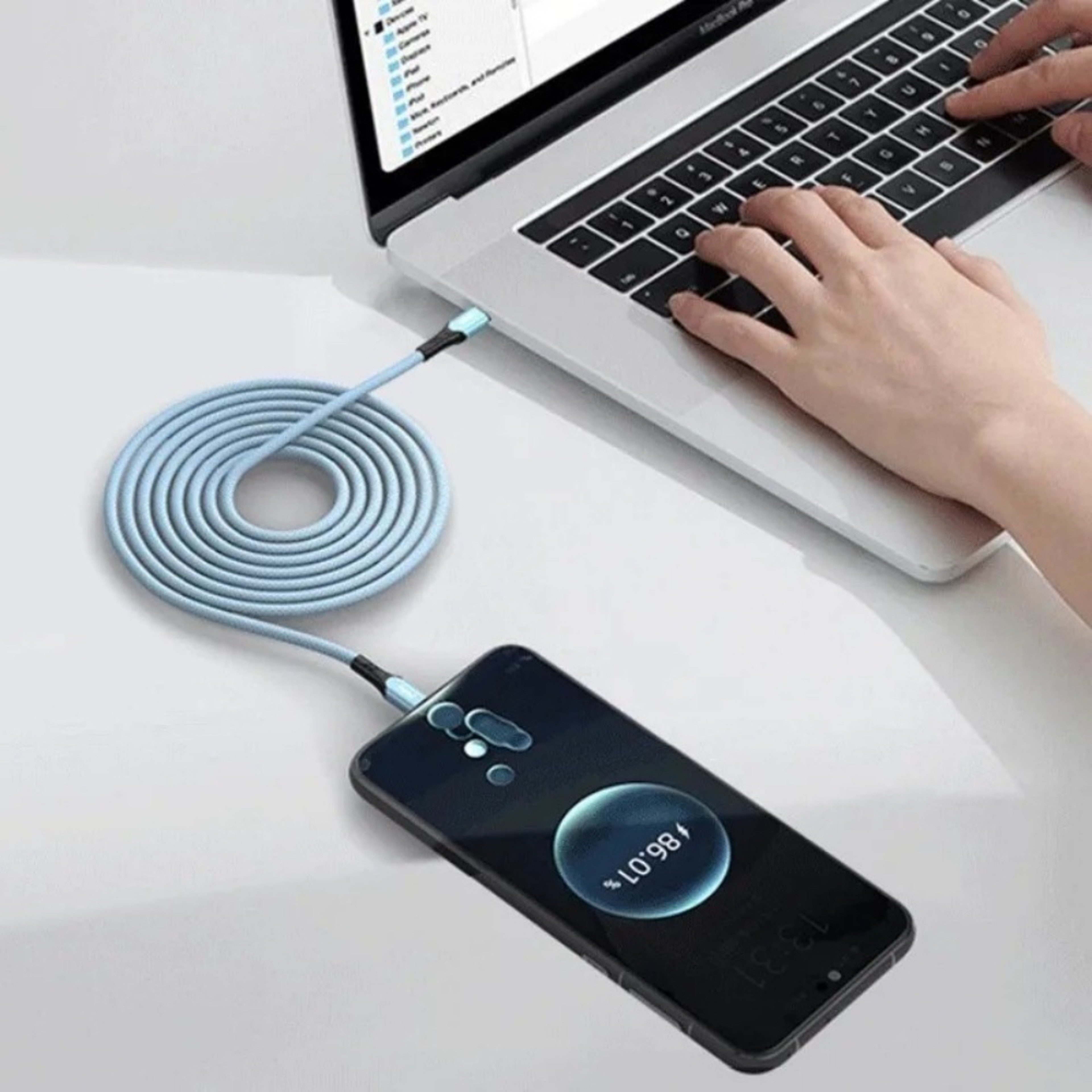USB Type C To USB C Cable PD Fast Charging Quick Charge Data Cord 5