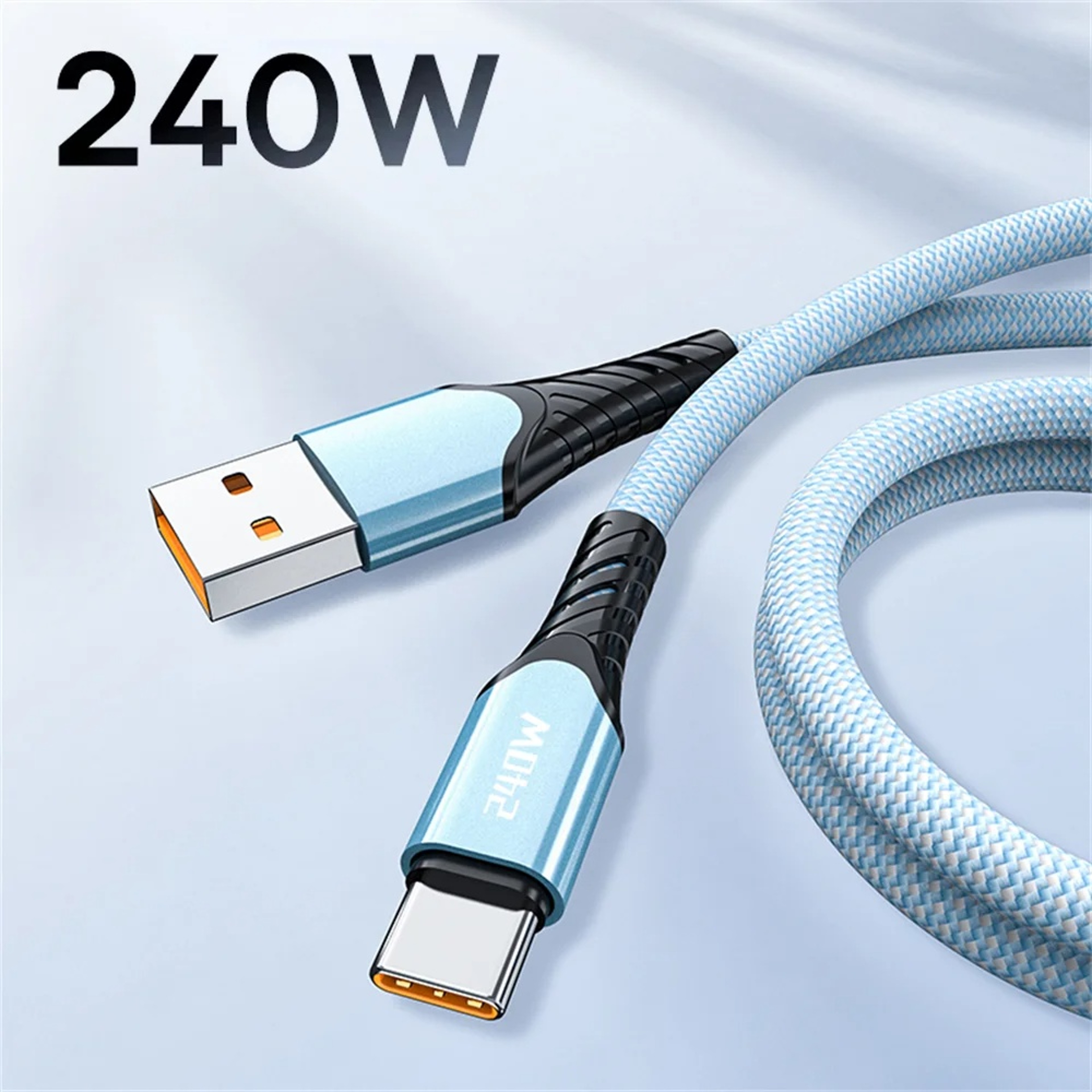USB Type C To USB C Cable PD Fast Charging Quick Charge Data Cord 8