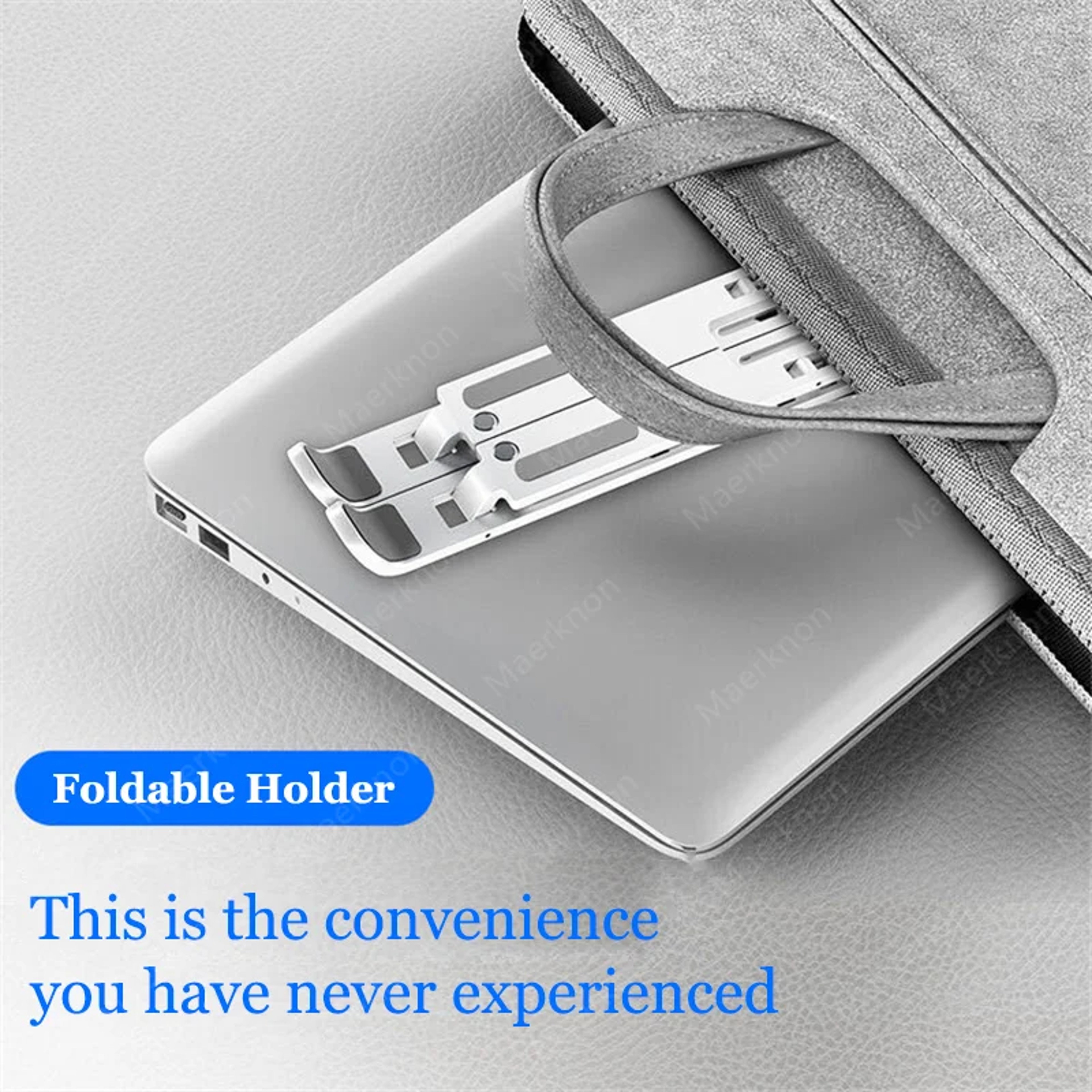 Foldable Portable Laptop Stand Adjustable Notebook Bracket Computer Monitor Holder Tablets Base Acc 4