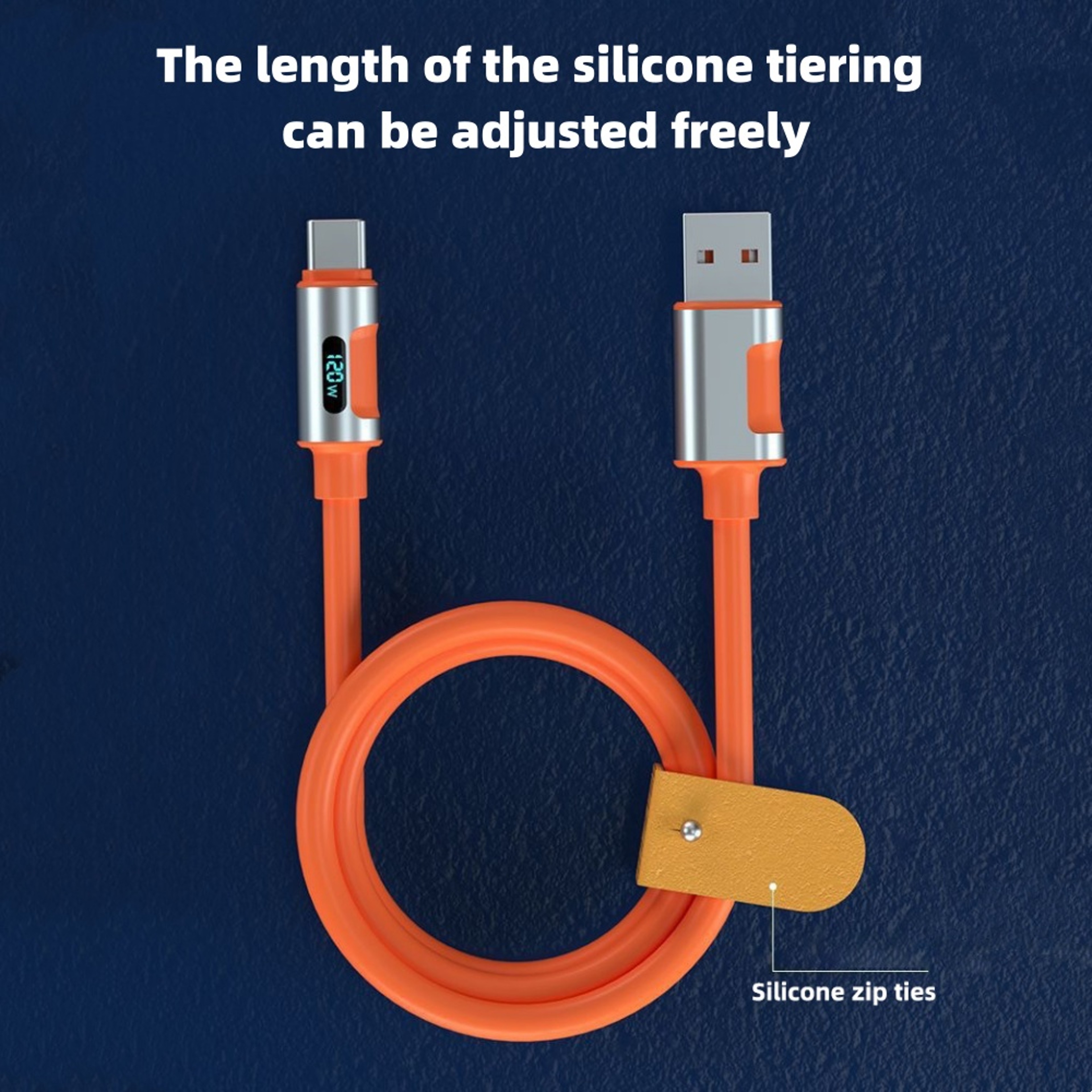 Type C Cable 6A Super Fast Phone Charger USB Quick Charge Data Cord 4