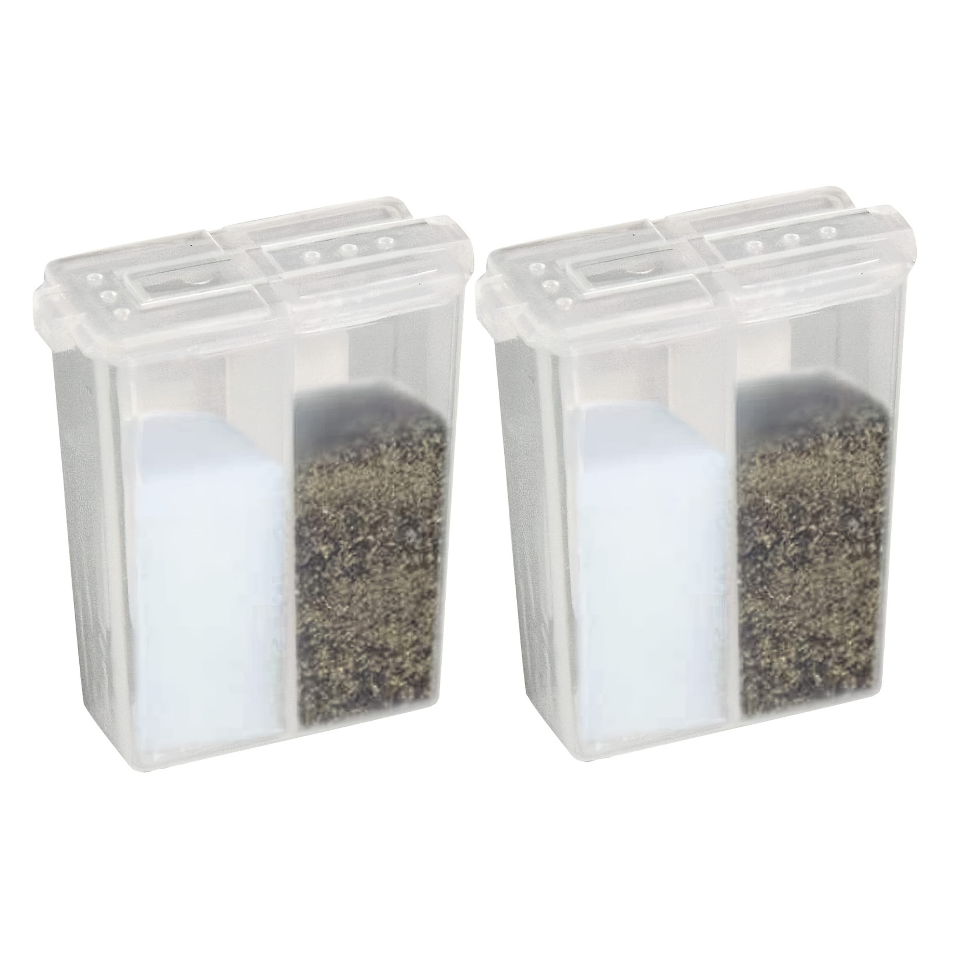 MultiPurpose Camping Seasoning Shaker Spice Jar With Lid Compartment Outdoor BBQ Salt Pepper Storag 6