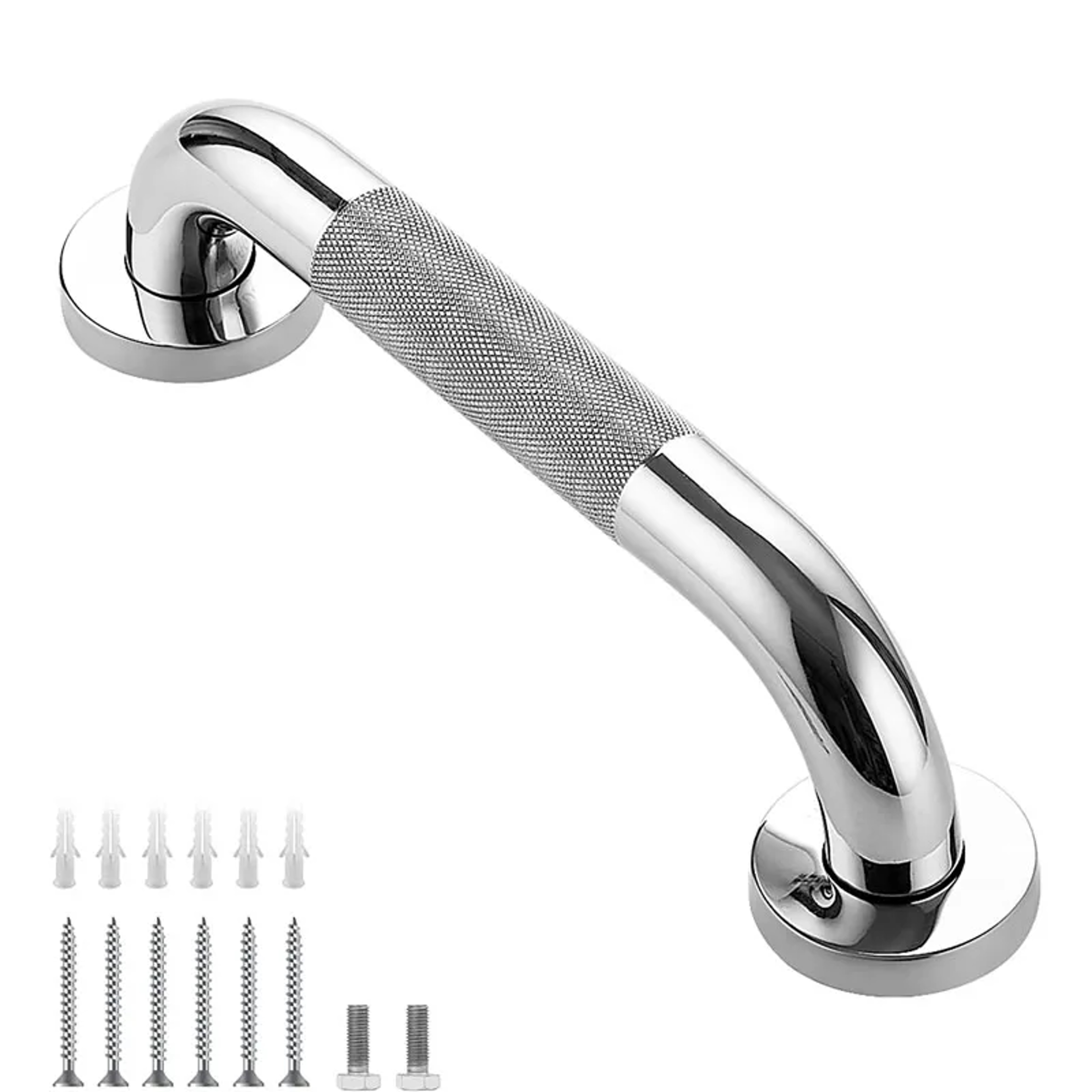 Stainless Steel Handrail Grab Bar Anti Slip Safety Support Handle Bathroom Towel Rack For Shower Tu 6