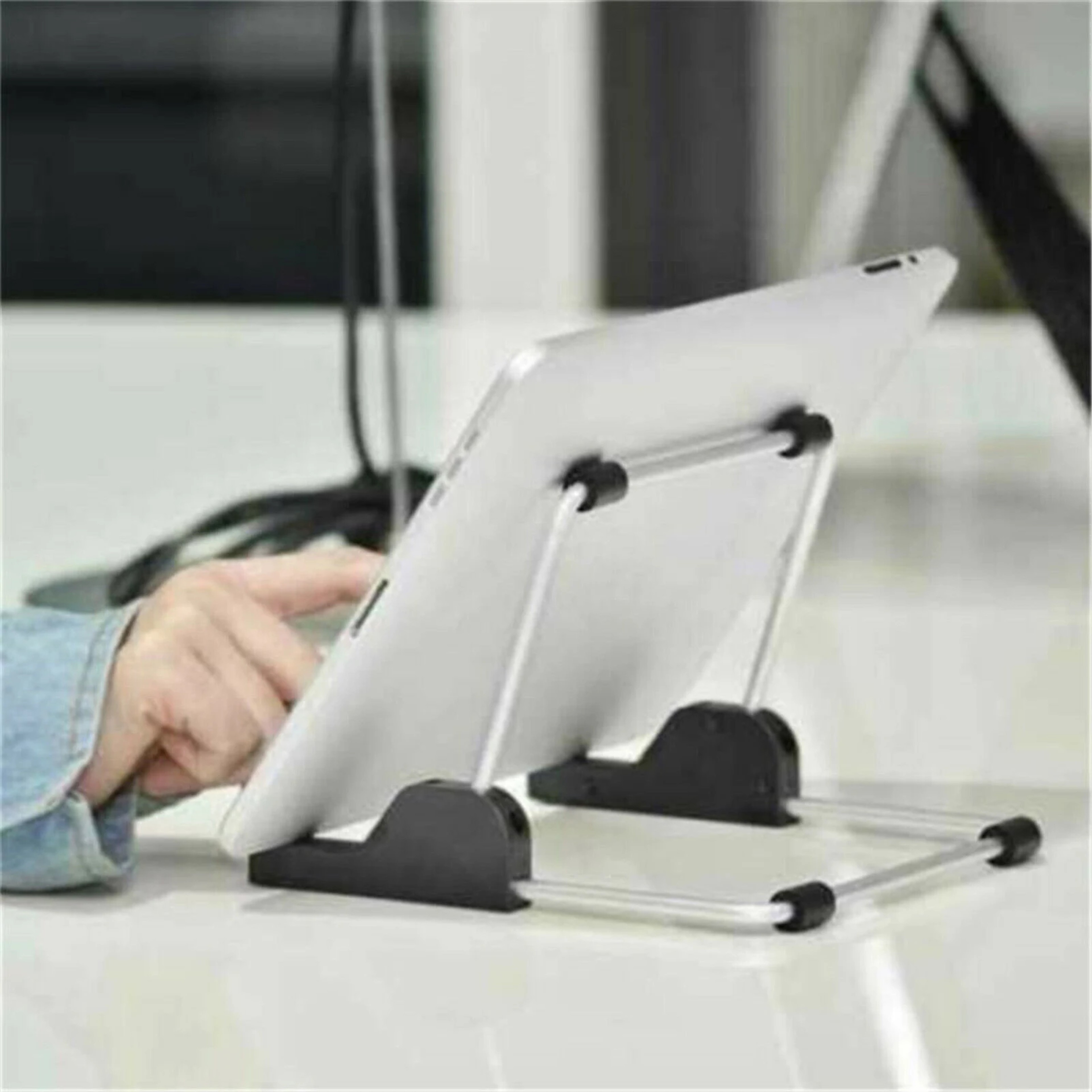 Highly Flexible Adjustable Tablet Stand with Steady Support for Desktop Kitchen Use – view 2