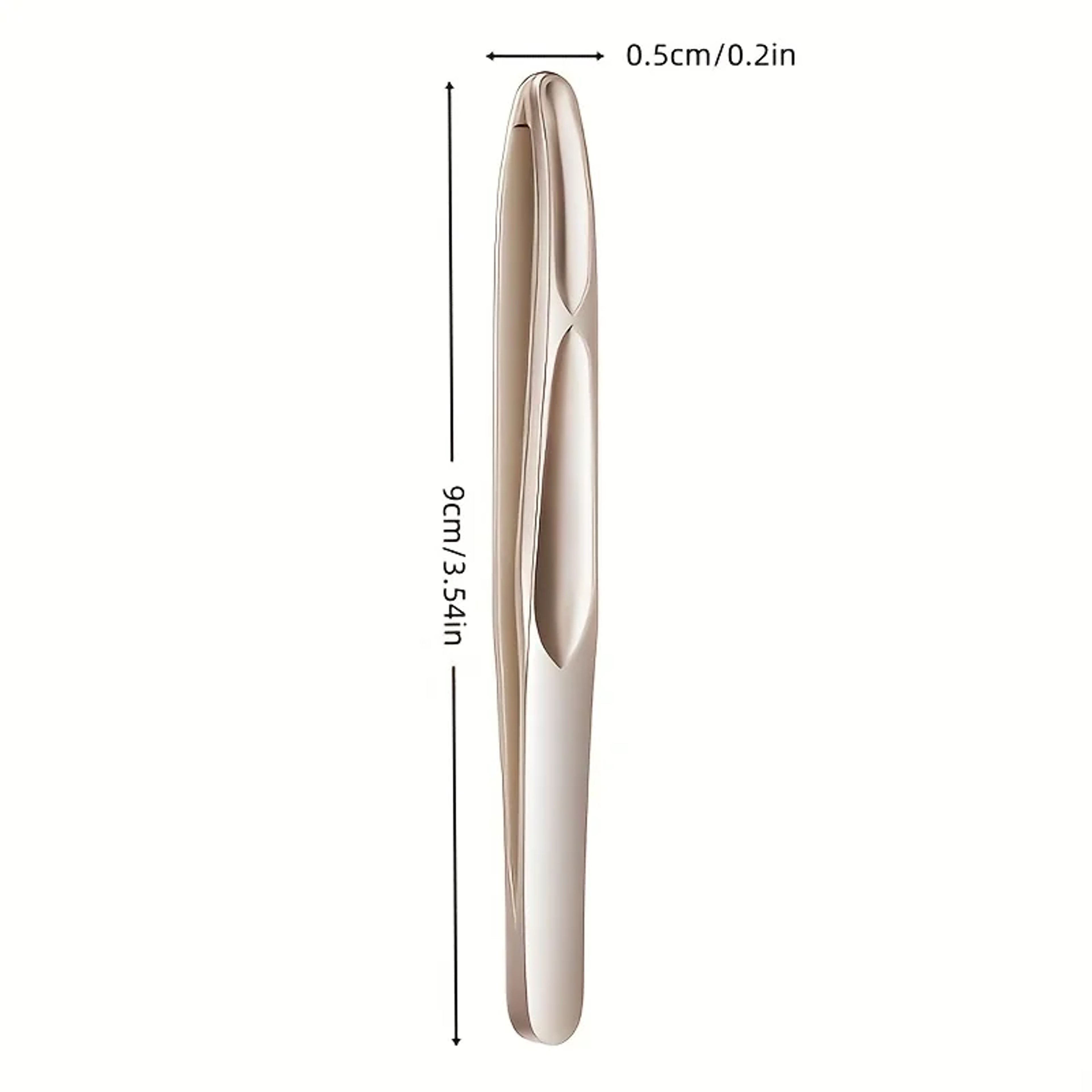 HeavyDuty Eyebrow And Facial Hair Tweezers Sharp Tips Stainless Steel Precision Grooming 5