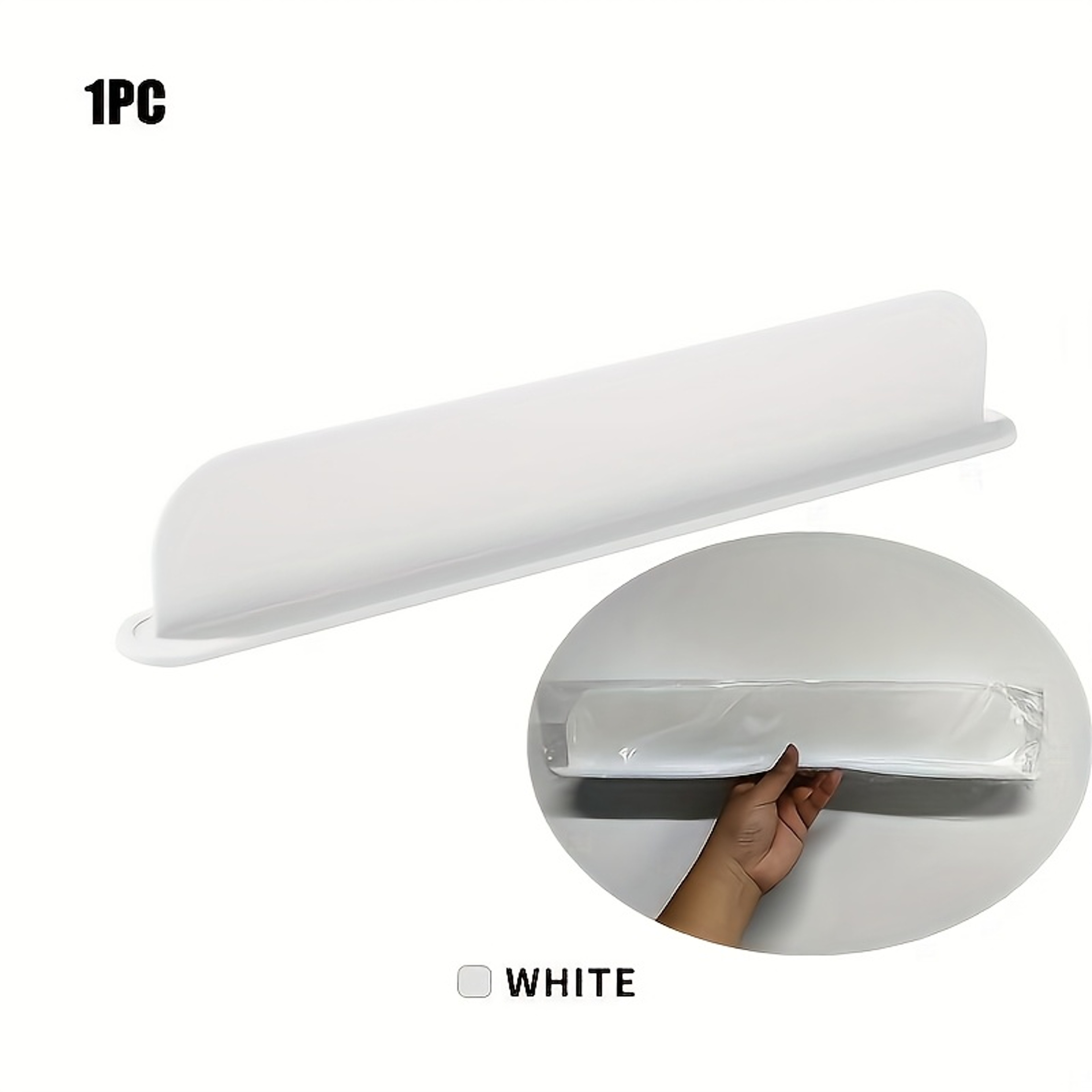 Water Barrier Silicone Sink Splash Guard With Suction Cups For Dishwashing Kitchen Lab Use 7