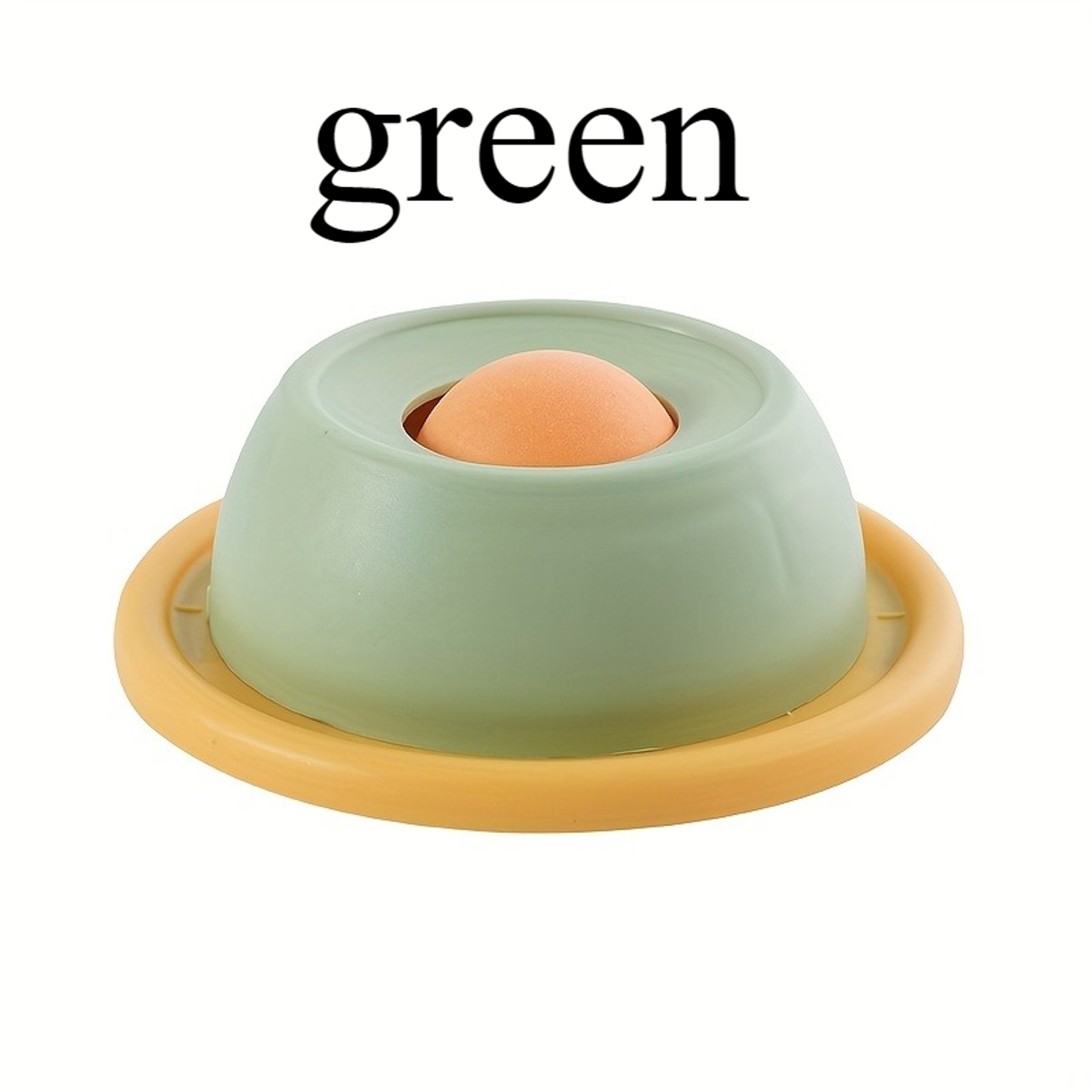 Interactive Cat Slow Feeder Toy NonTipping SelfPlay Snack Plate For Cats With Dental Health Licking 6