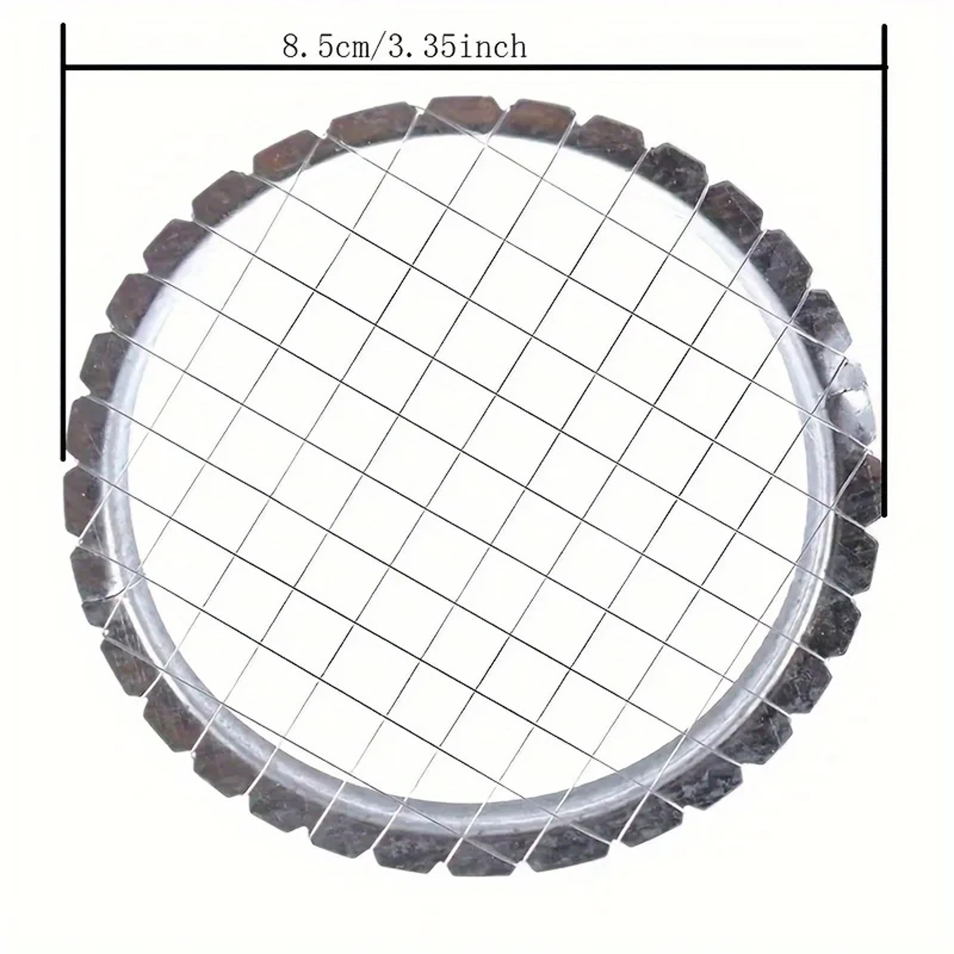 MustHave Round Grid Cutter Slicer For Eggs Mushrooms And Vegetables Perfect Kitchen Chopping Tool 4