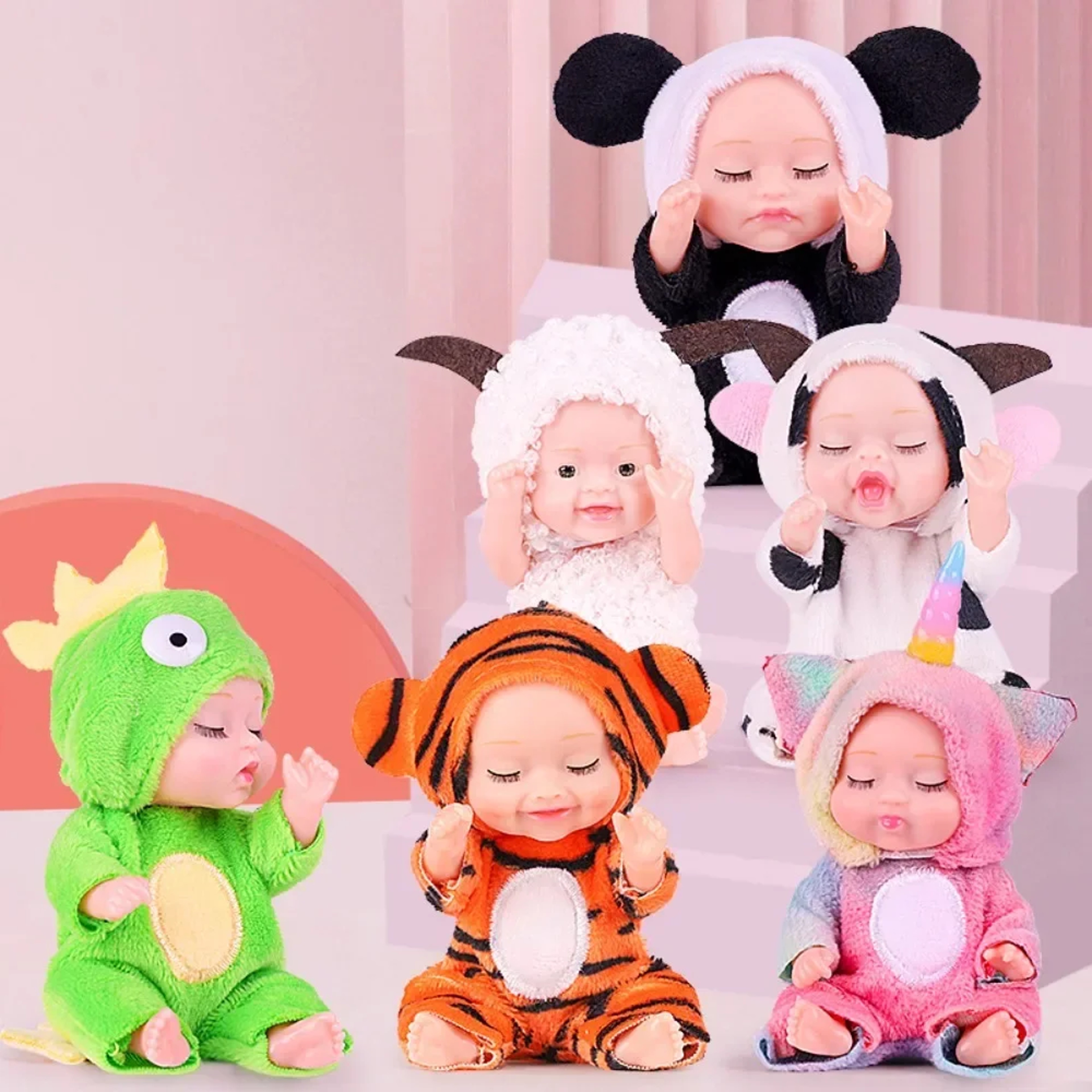 BJD Toy Realistic Reborn Doll With Expressions Cute Sleeping Dreaming 0