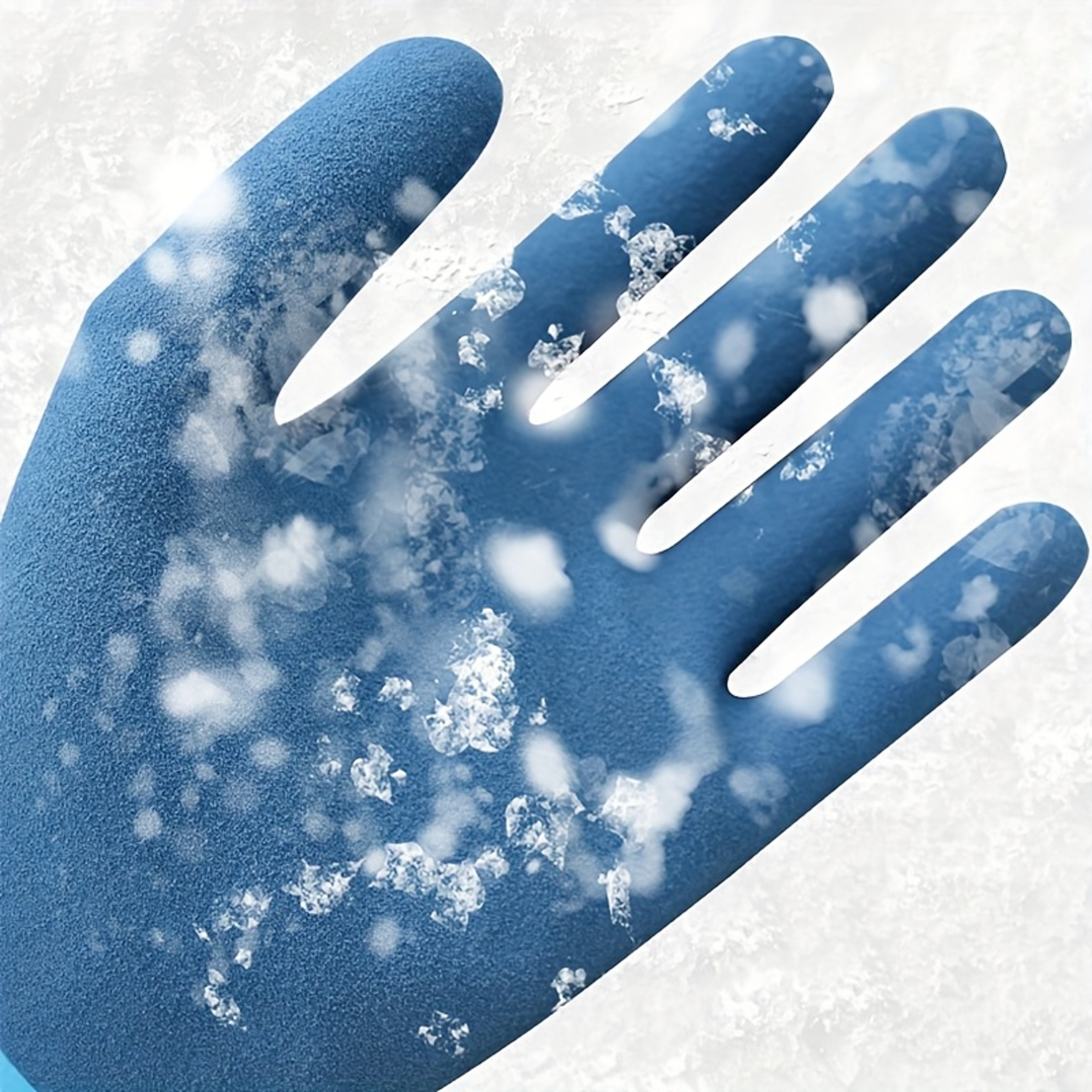 NonSlip Grip Winter Gloves Thickened Warm Gloves For Men And Women With Magic Tape Closure 2
