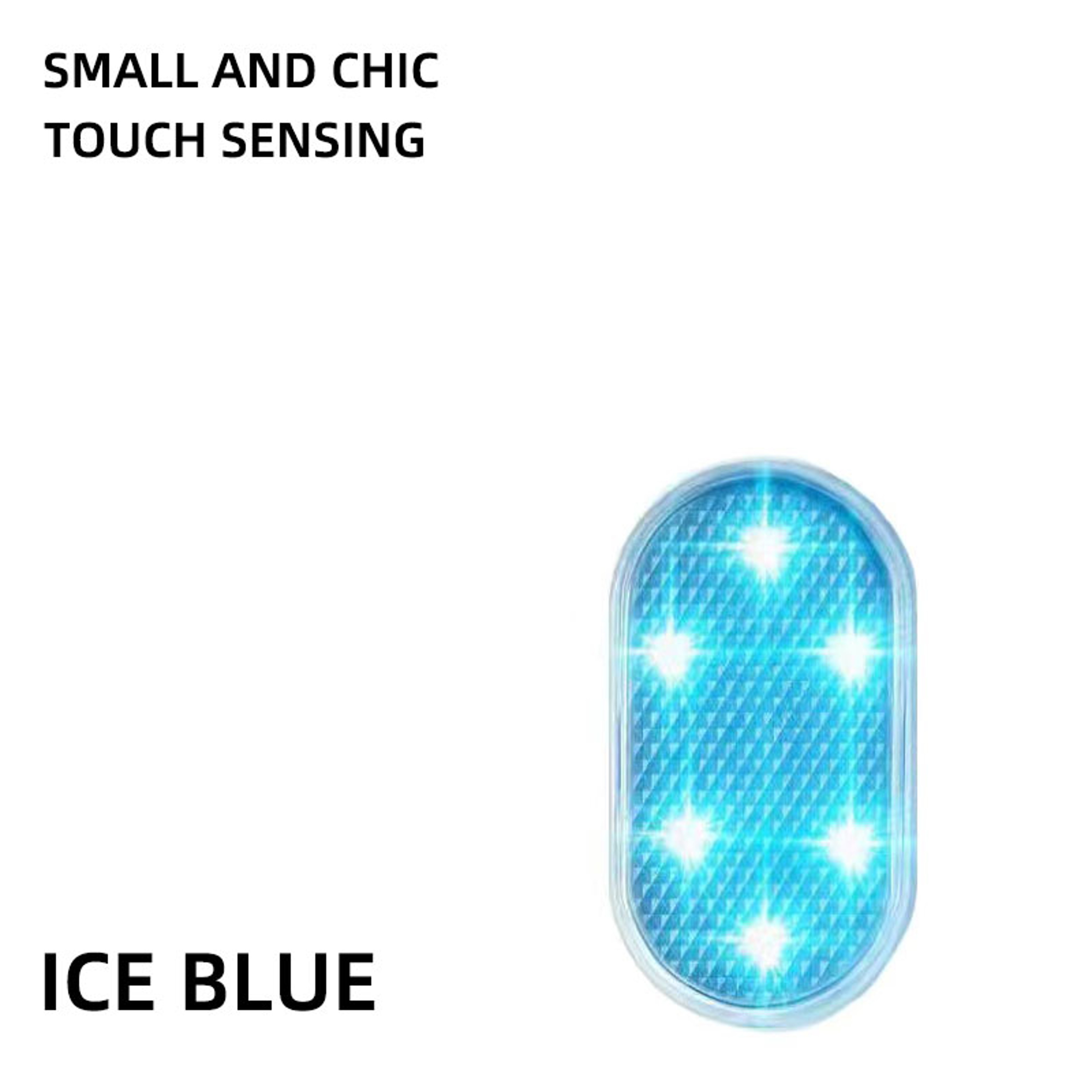 Mini LED Touch Light Wireless Car Interior Lamp Auto Roof Ceiling Reading Light For Trunk USB Charg