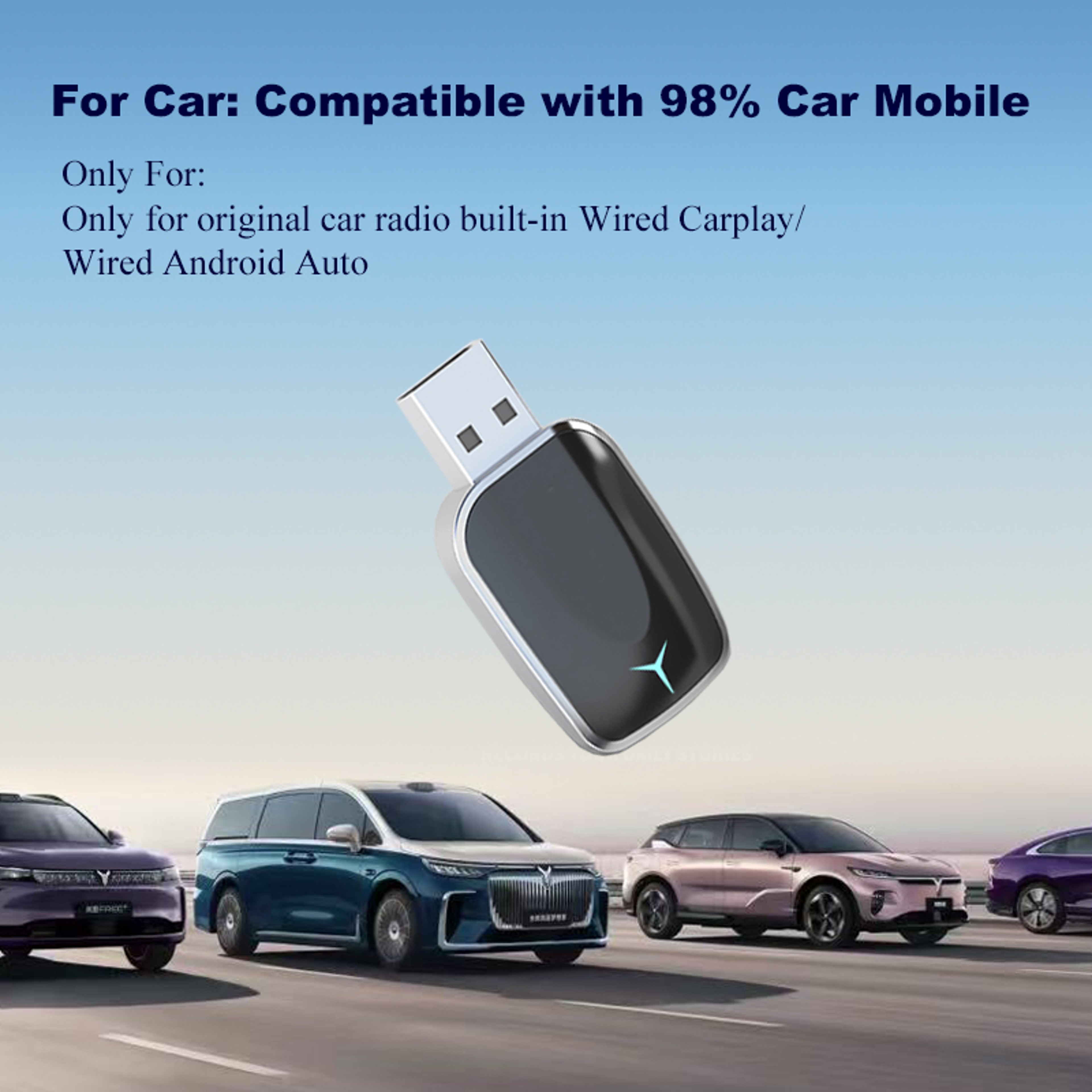Wireless Car Play Adapter And Android Auto Dongle Plug And Play USB AI Smart Box For Cars 4