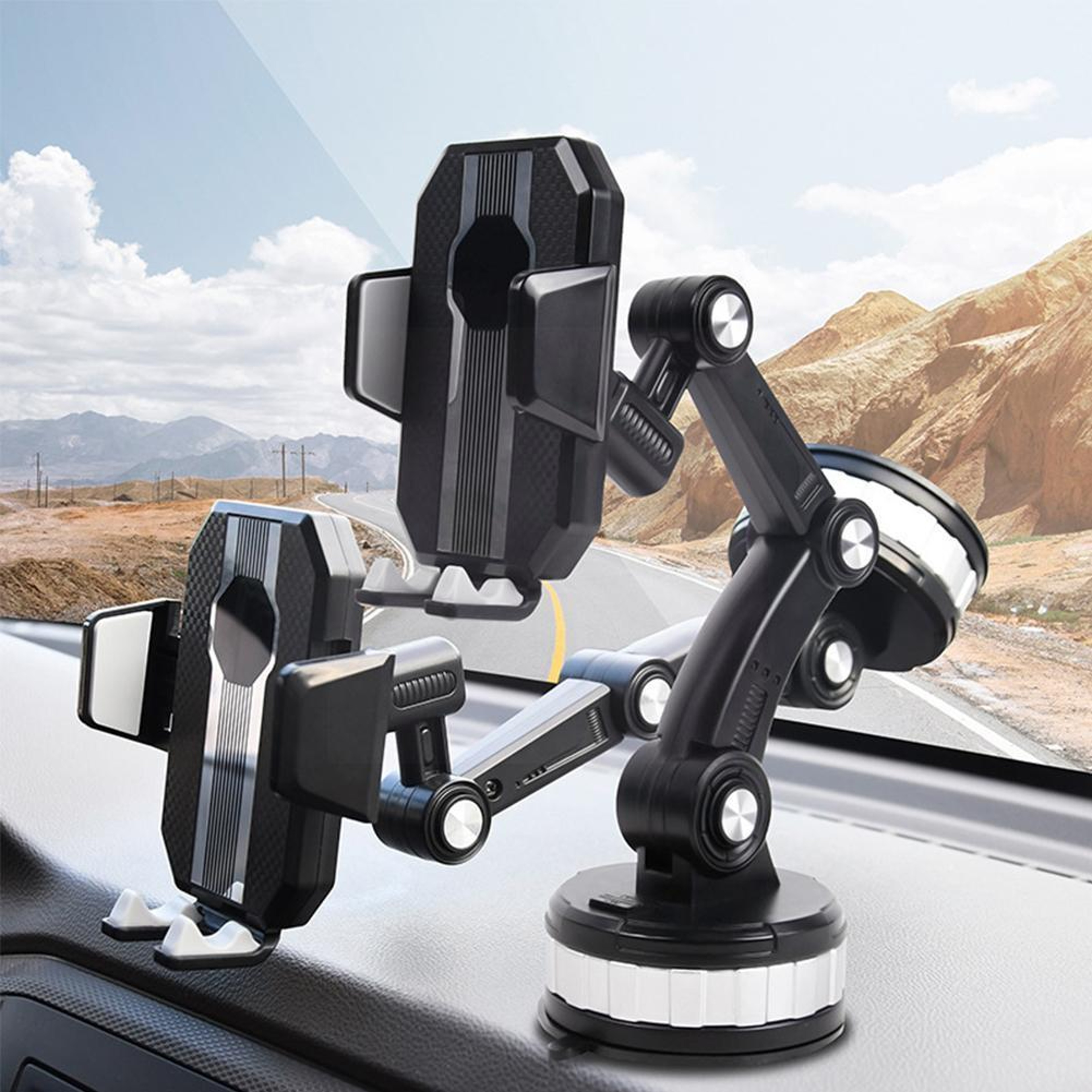 Onboard Suck Phone Holder For Car Universal Phone Mount For Center Console Super Adsorption Support 3