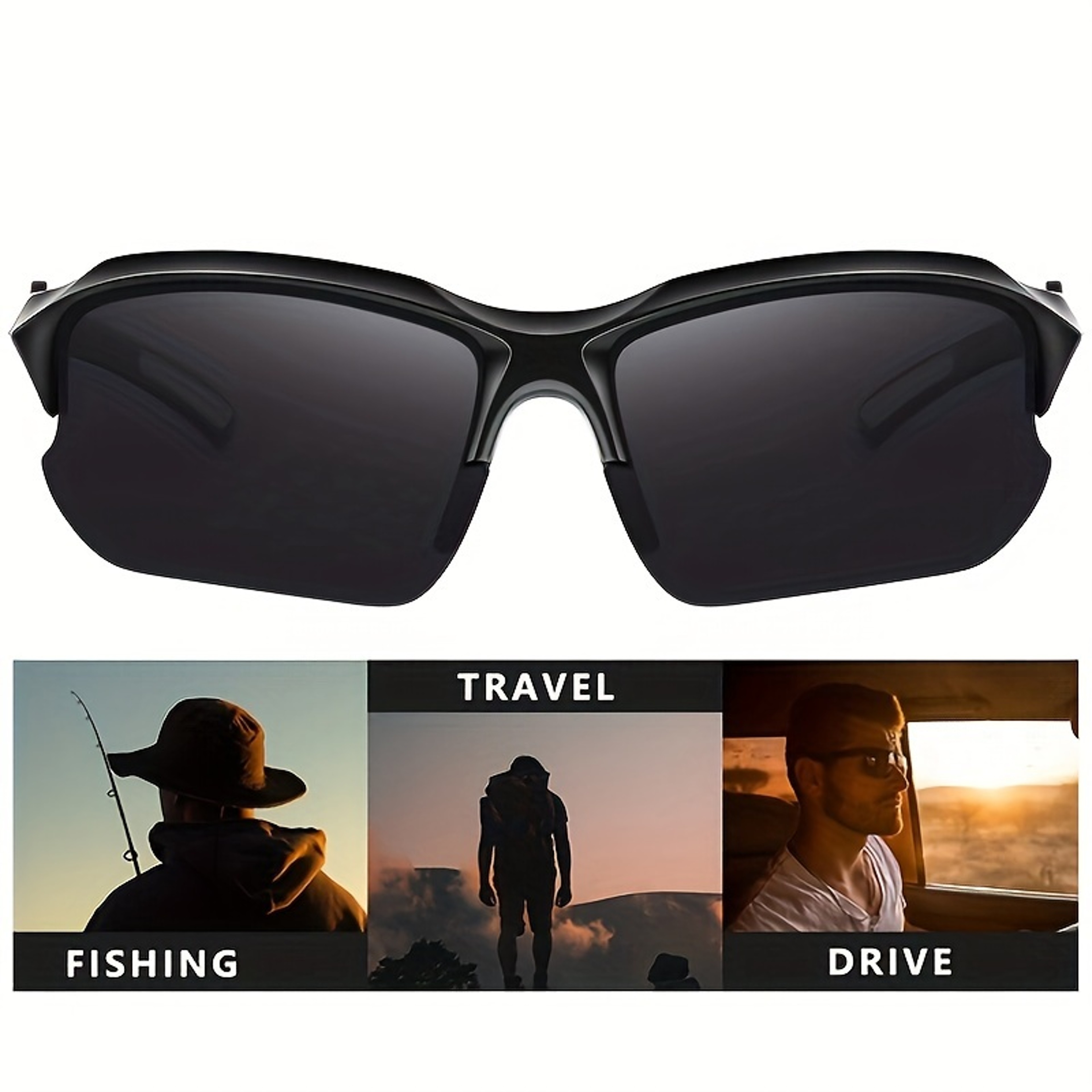 Windproof Outdoor Polarized Sports Glasses For Men And Women Perfect For Baseball Running Fishing G 1