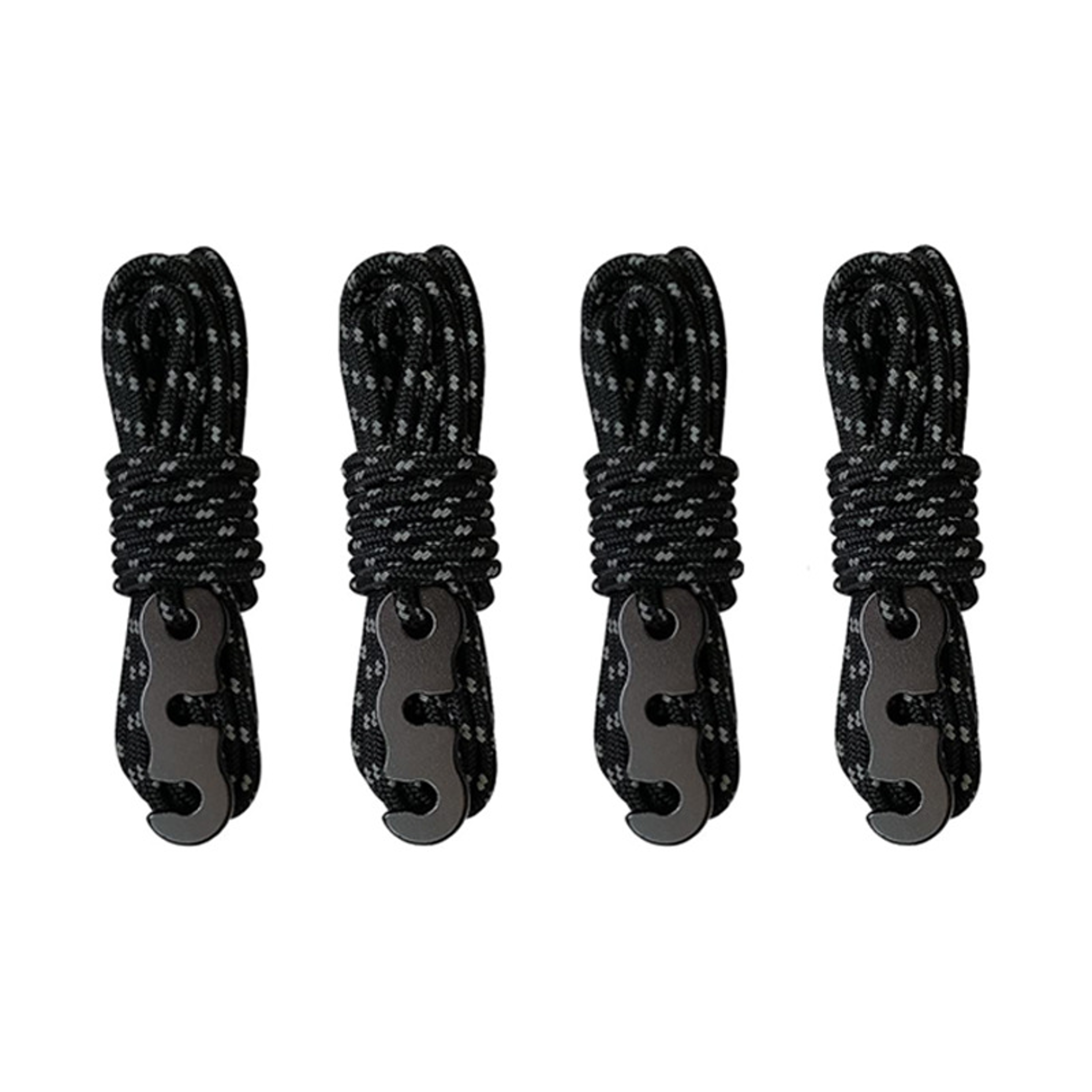 Reflective Canopy Ropes Reinforced Windproof Tent Ropes With Buckles For Outdoor Safety Camping 5