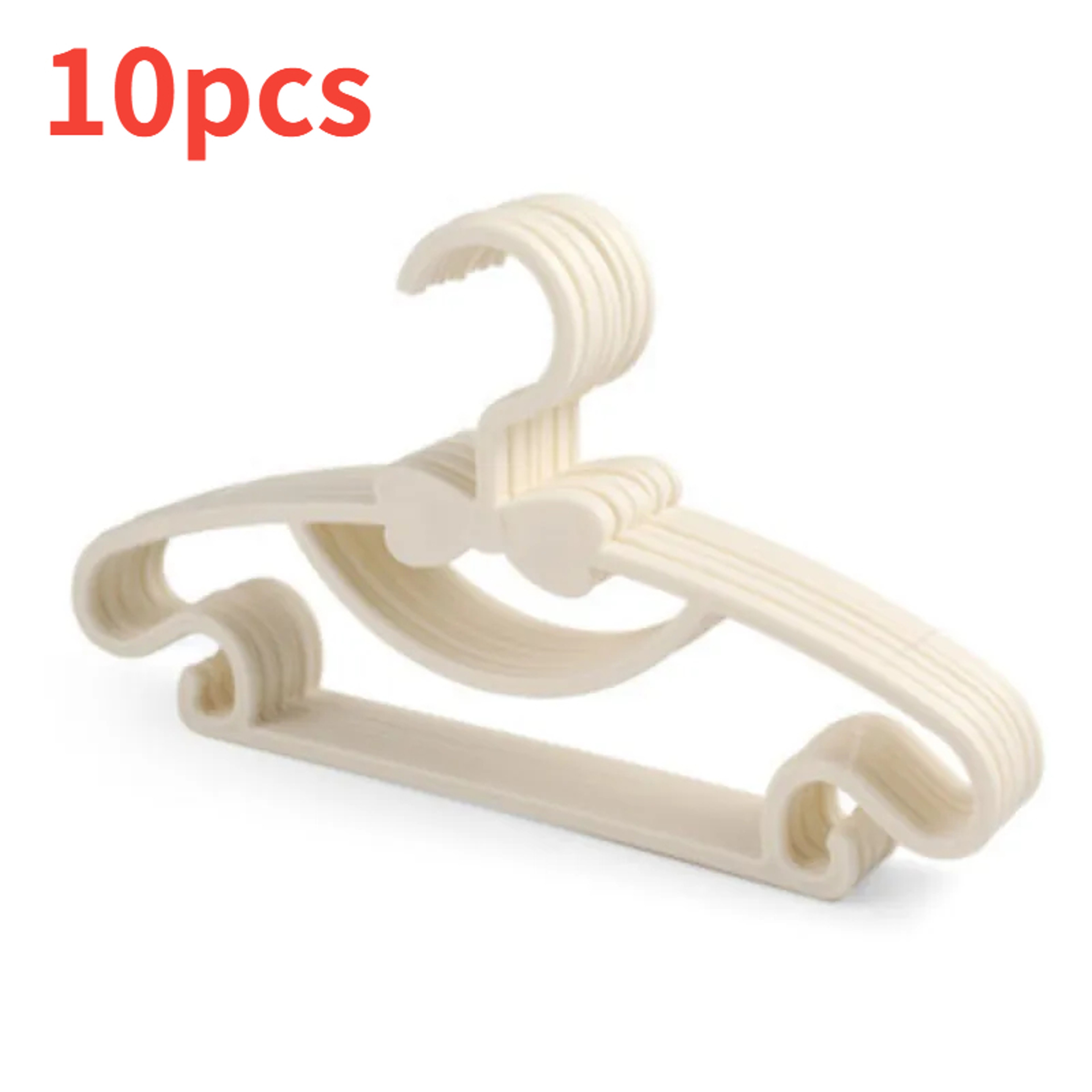 Portable Plastic Display Hangers Windproof Childrens Outerwear Hangers Baby Clothing Organizer 4