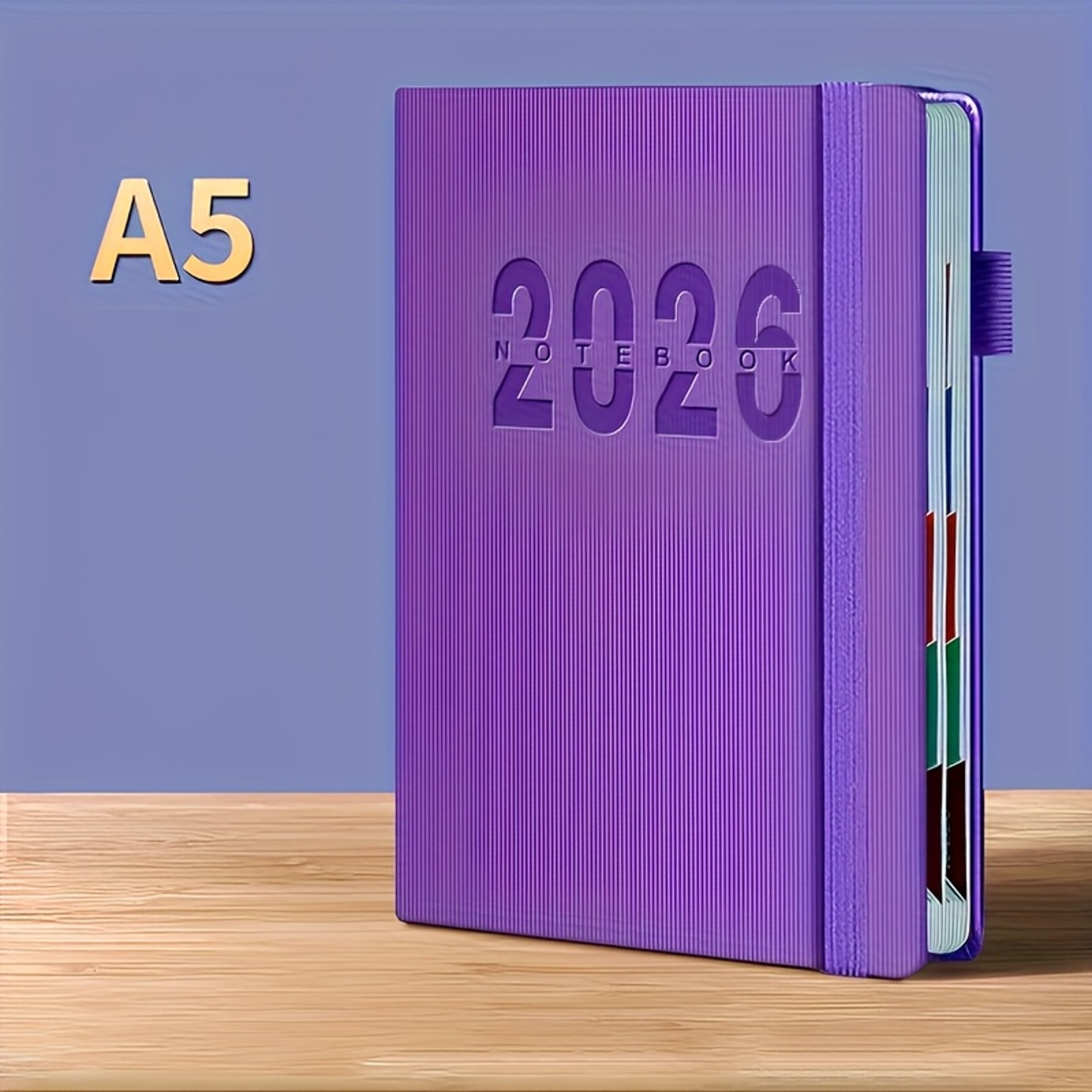 365 Day Planner New Calendar Log Daily Plan For Office Time Management Visual Organizer 6