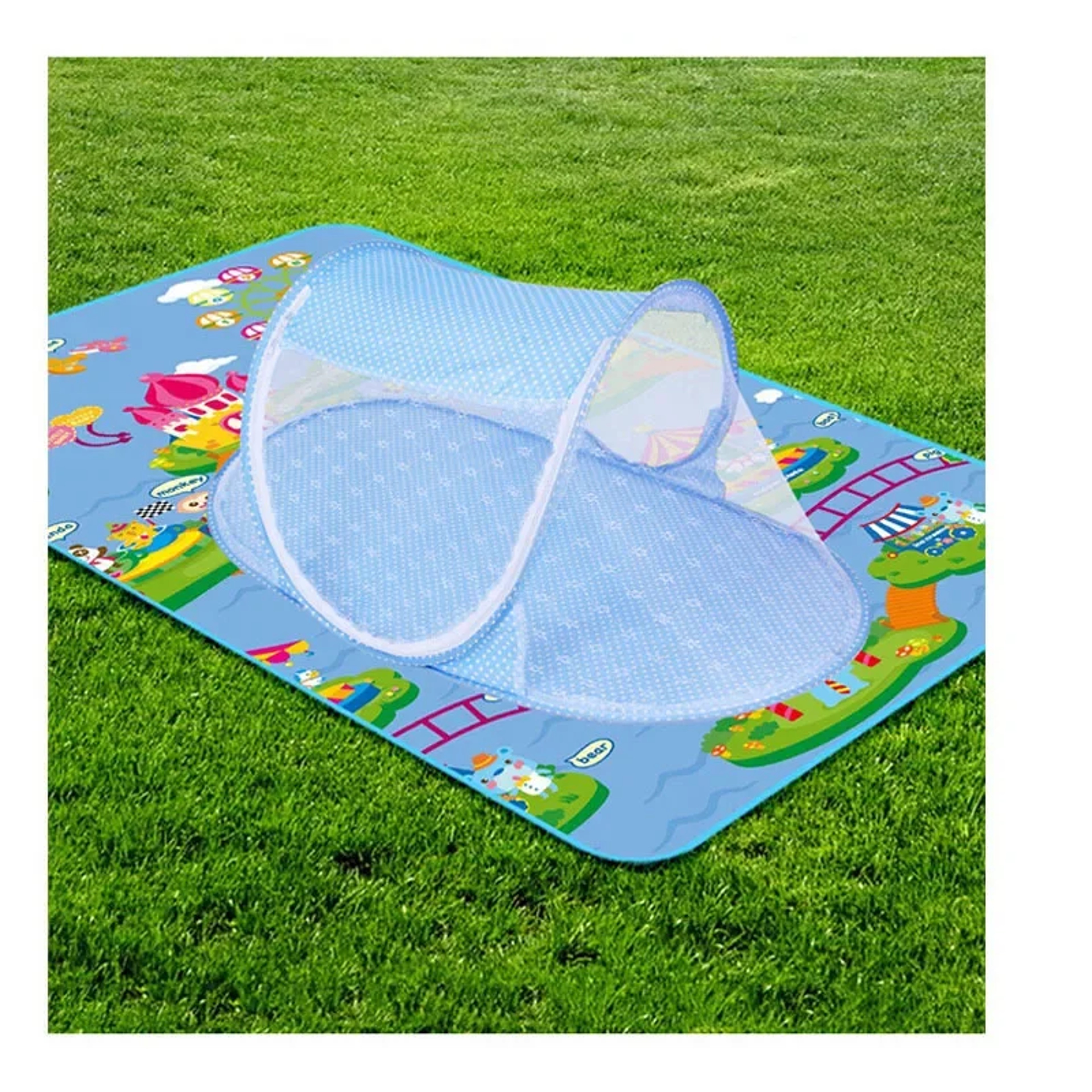 Travel Baby Mosquito Net Foldable Newborn Sleeping Bed Portable Polyester Bed 2