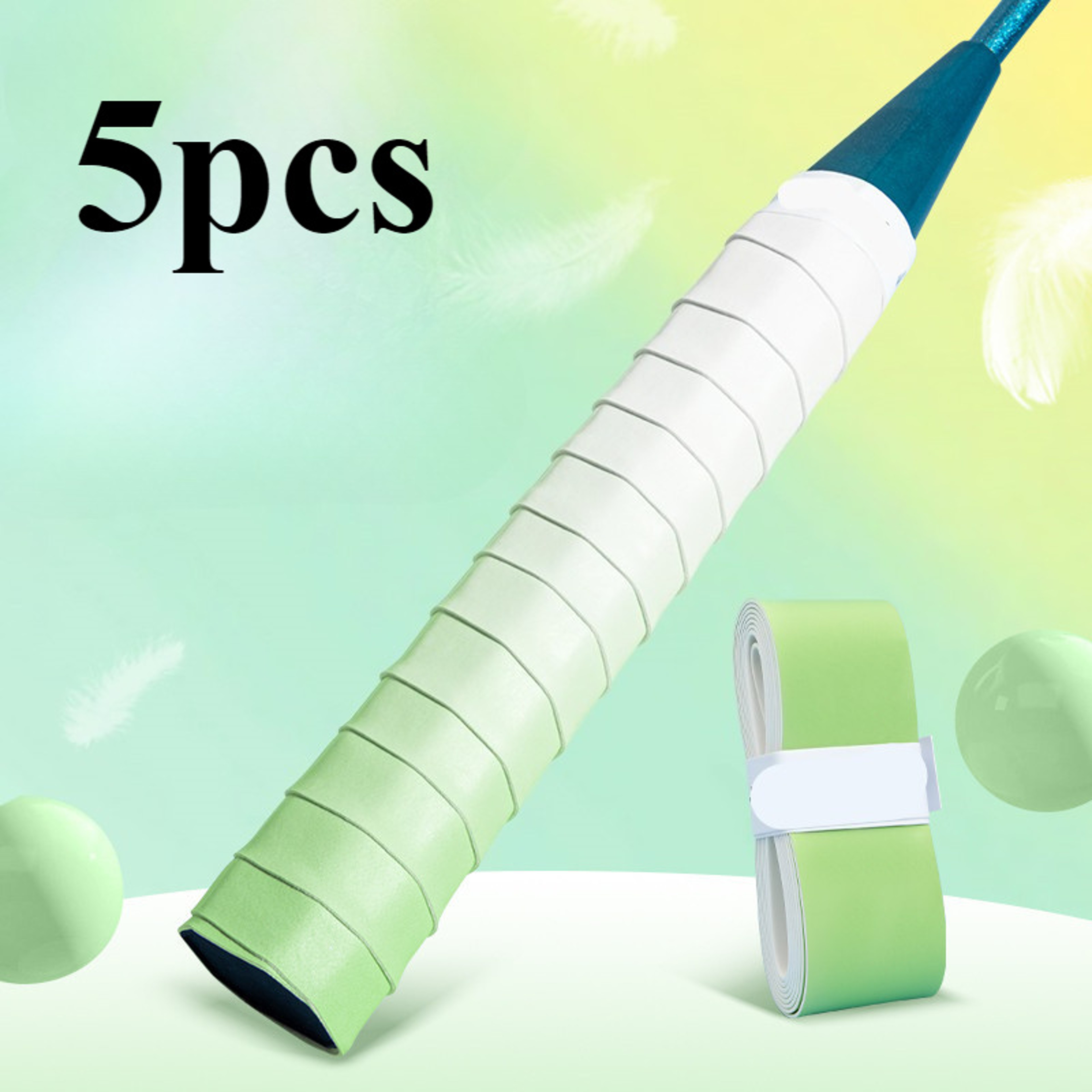 Gradient Badminton Racket Handle Grip Nonslip Overgrip Tape For Outdoor Sports 4