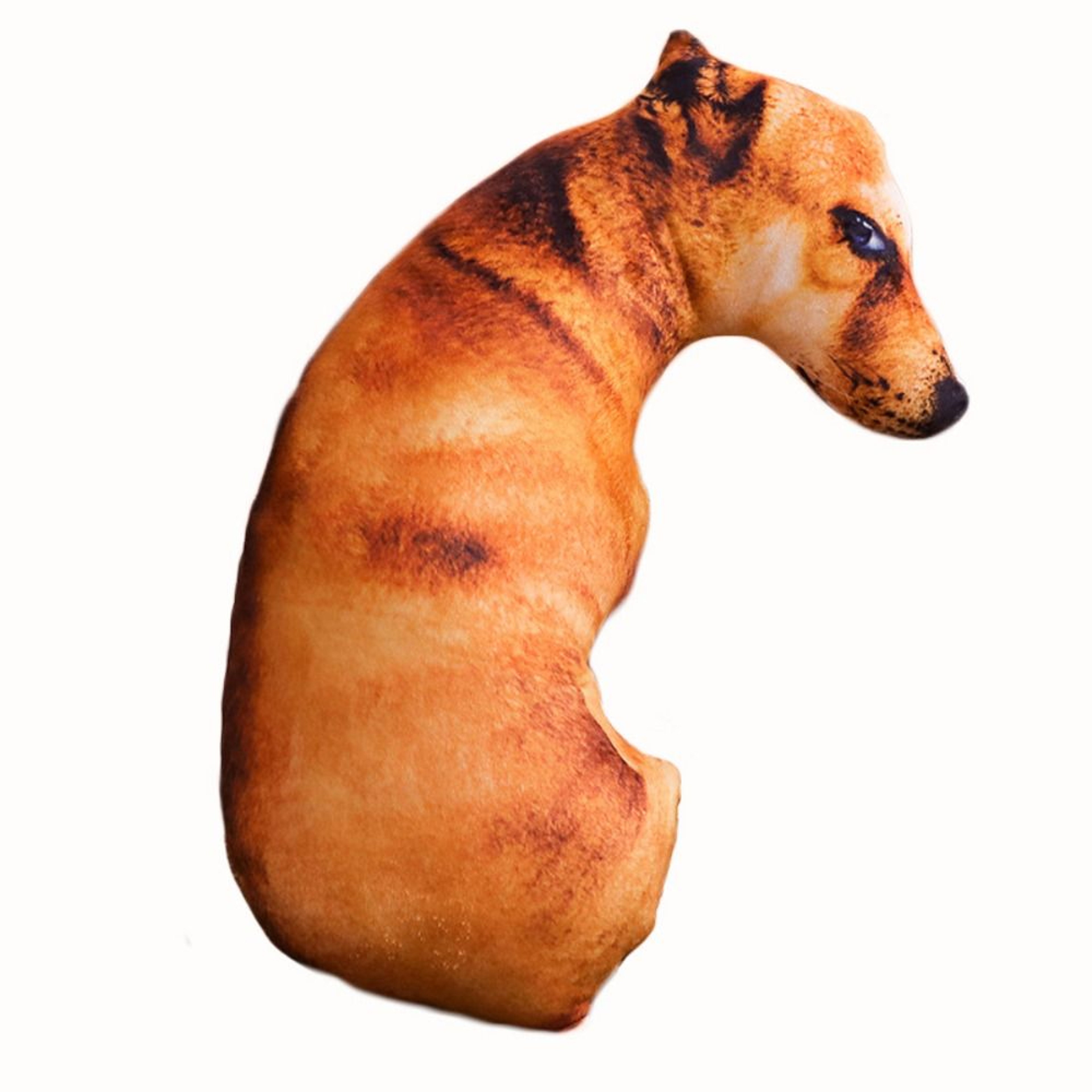 Funny Dog Head Cosplay Throw Pillow 3D Lifelike Cushion For Children 4