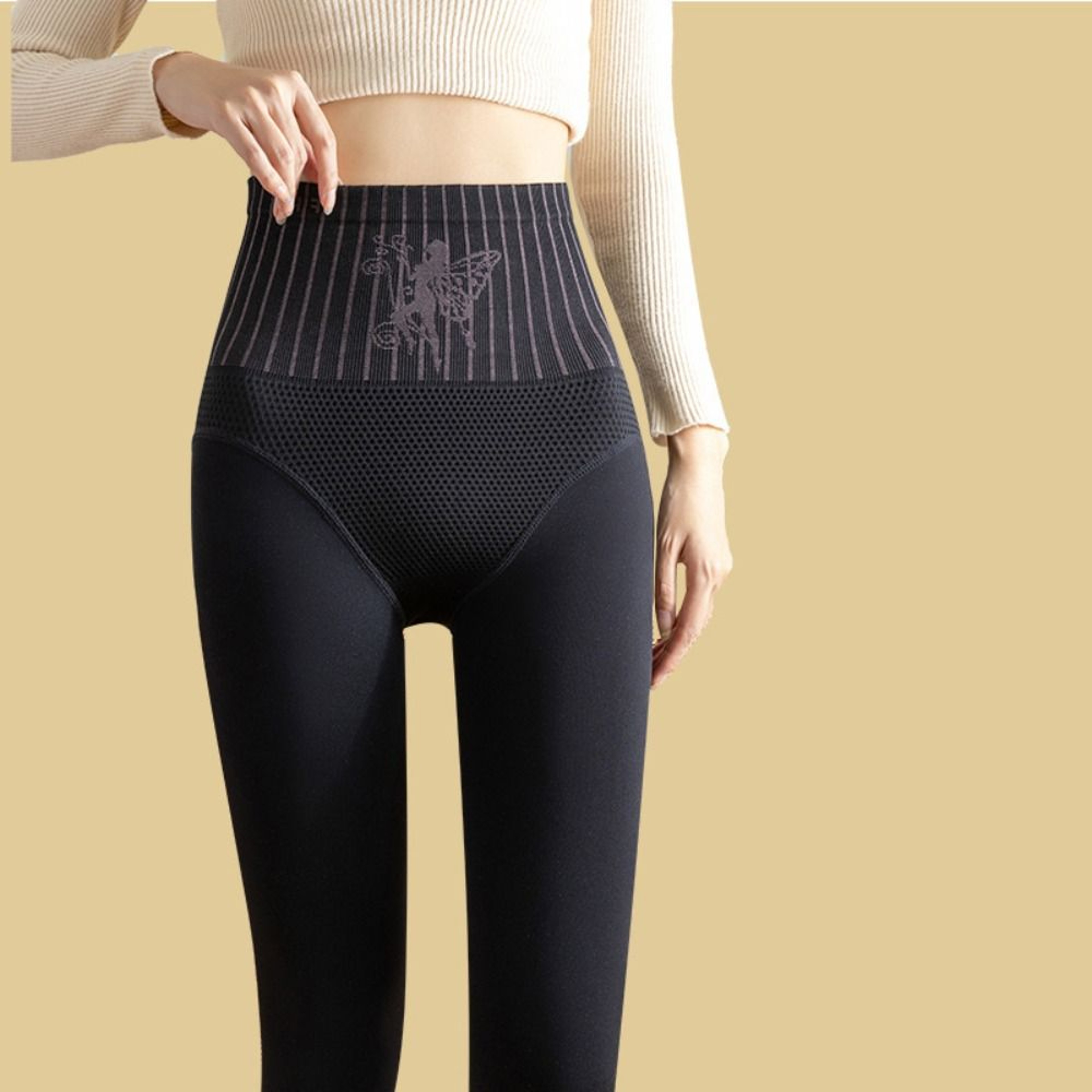 Nude Color Pantyhose Dress Thin Tights Women Realistic Bottoming Pants High Waist Abdominal Bare Le 7
