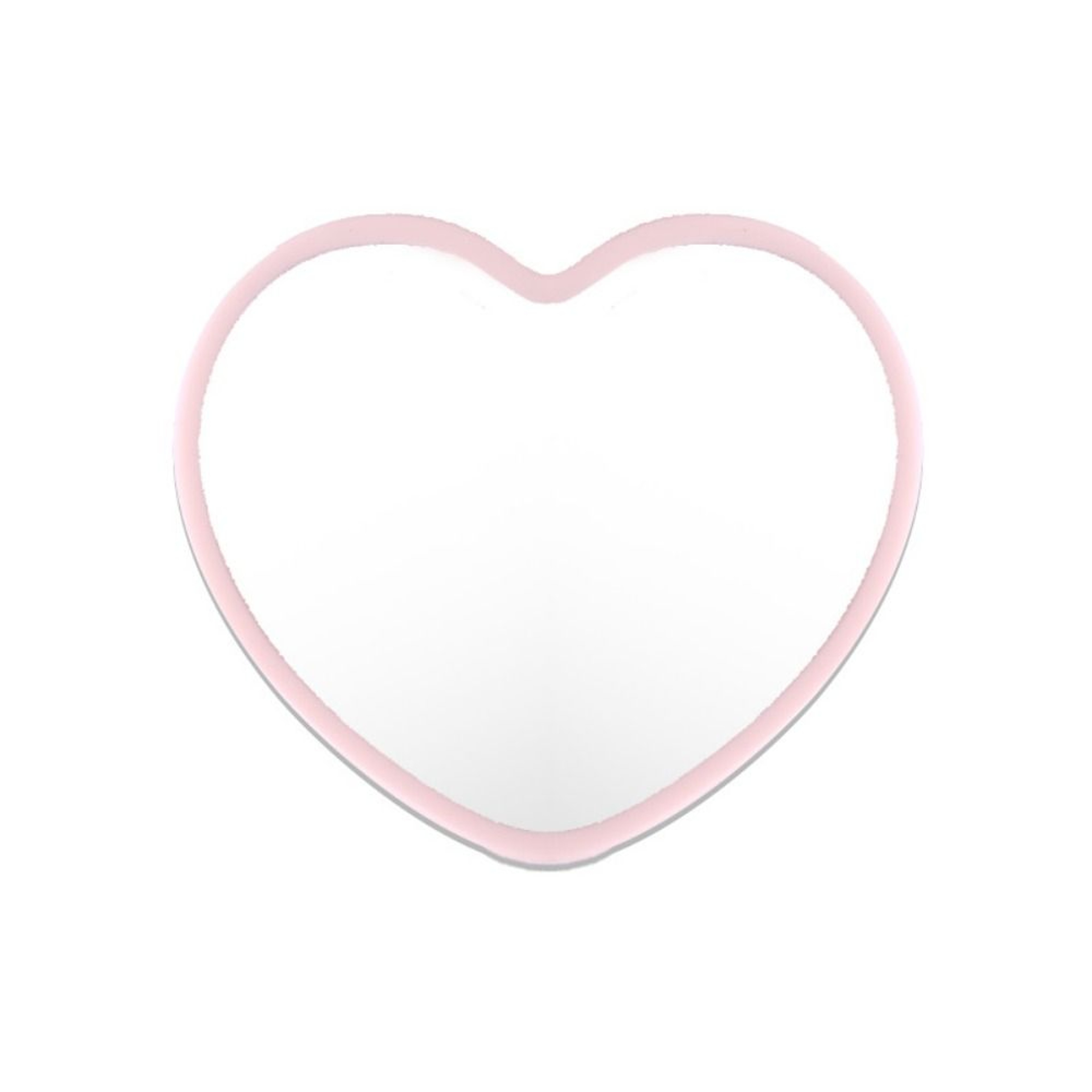 Highdefinition Singlesided Handheld Heartshaped Mirror Little Beauty Makeup Mirror For Dormitories 7