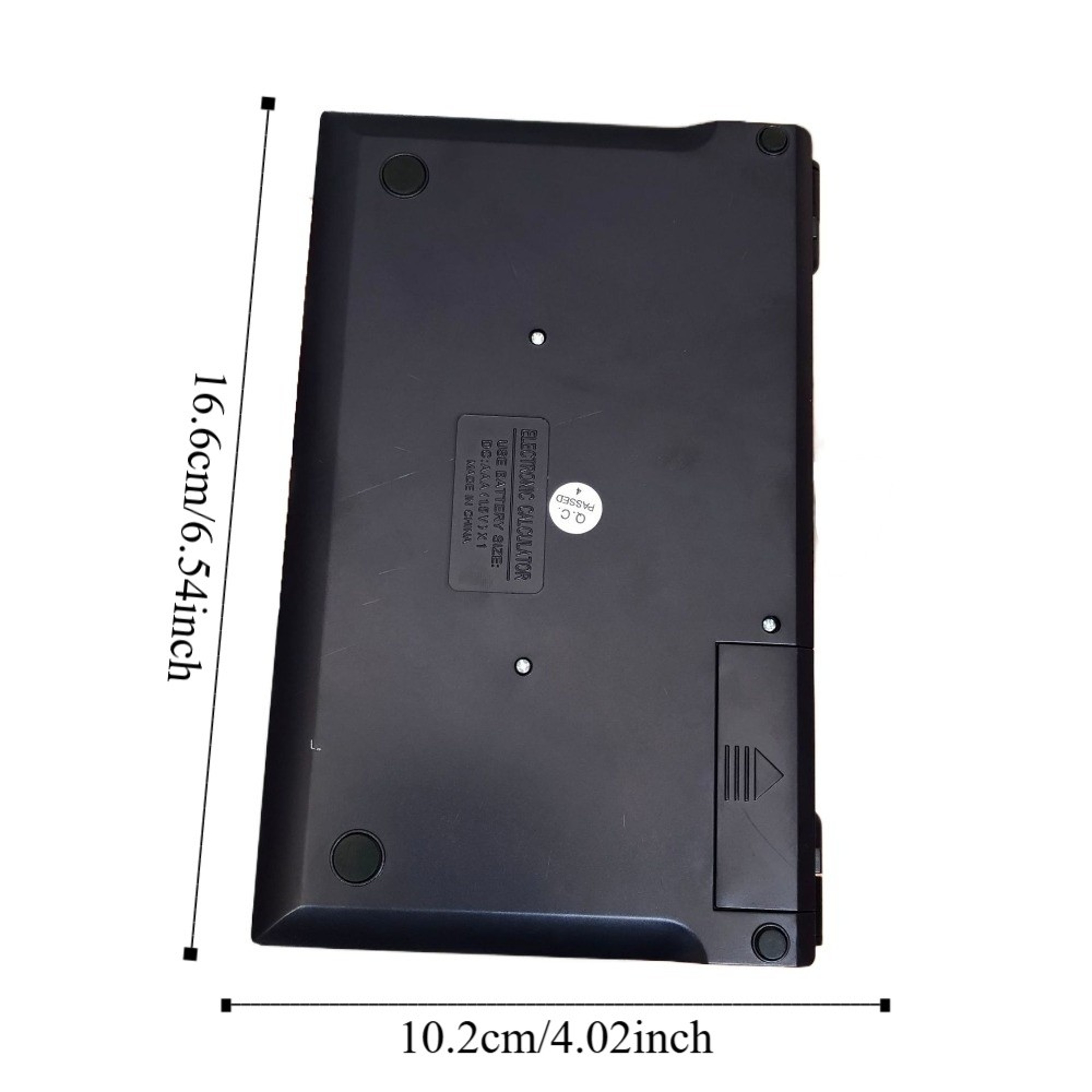 Solar Powered Foldable Flip Calculator, Eco-Friendly Solar Calculator – view 6