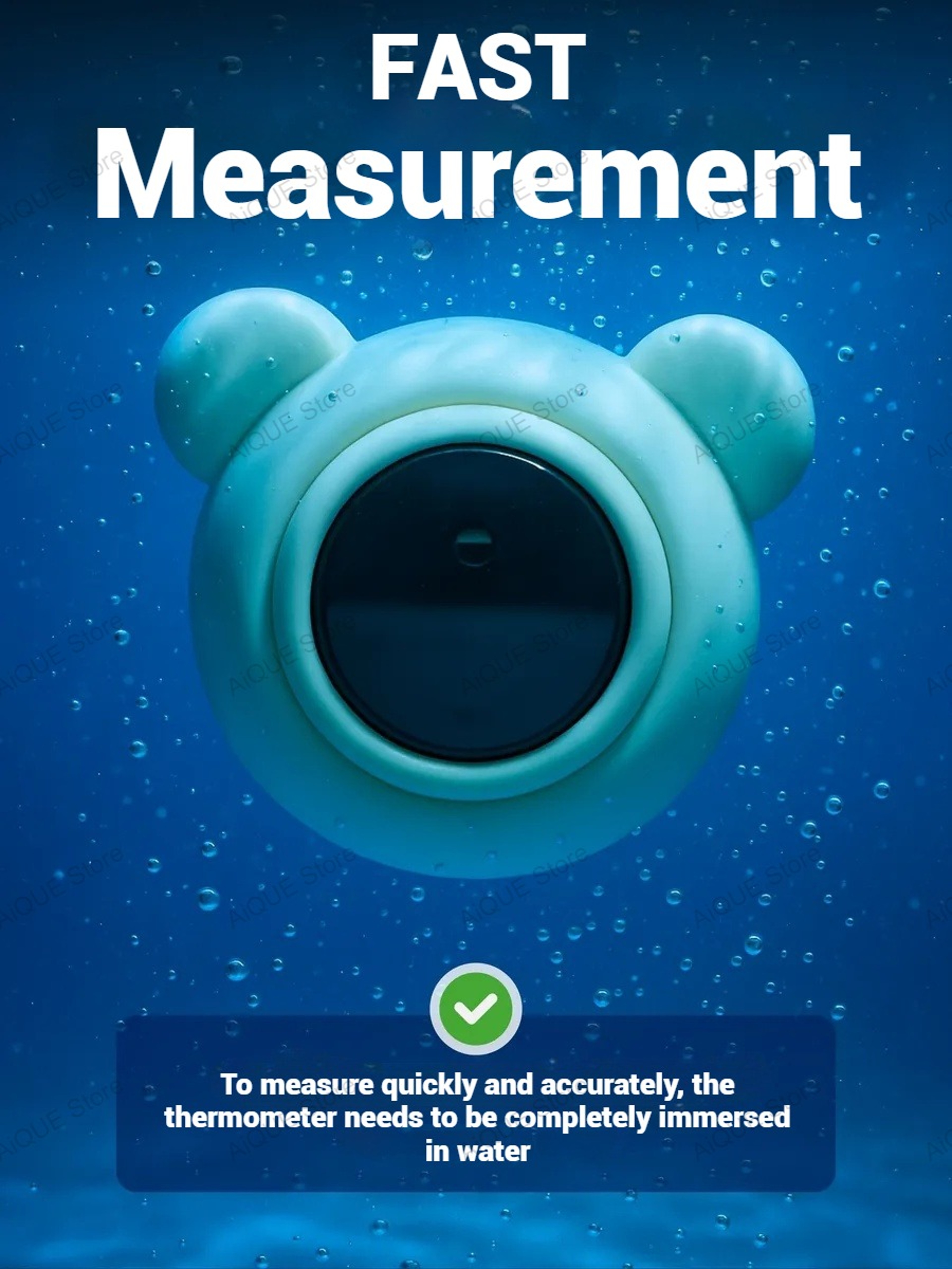 Touch Control Baby Bath Temperature Monitor LED Display Digital Water Thermometer 2