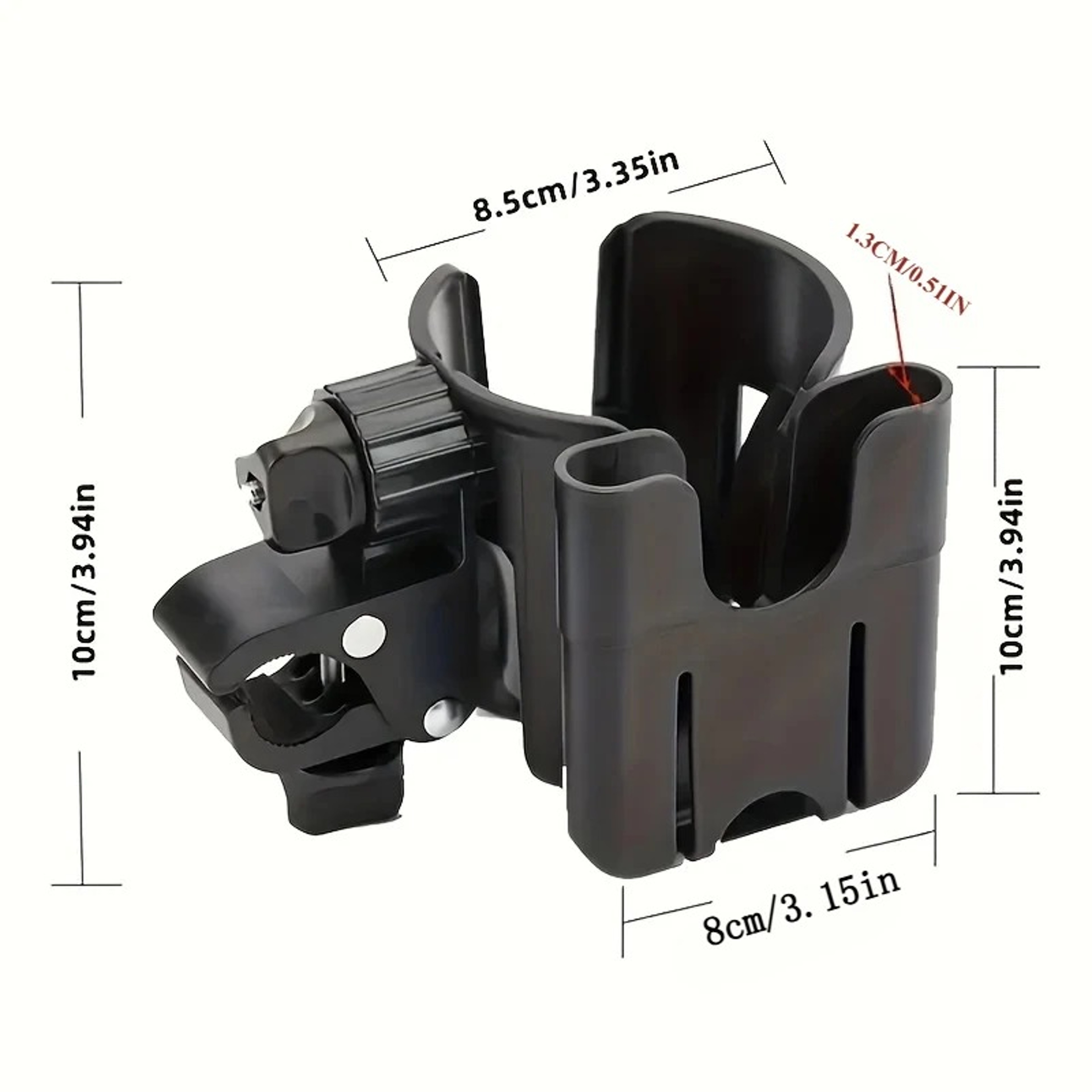 Universal Bottle Holder For Wheelchair Stroller Accessories Cup And Phone Holder 5