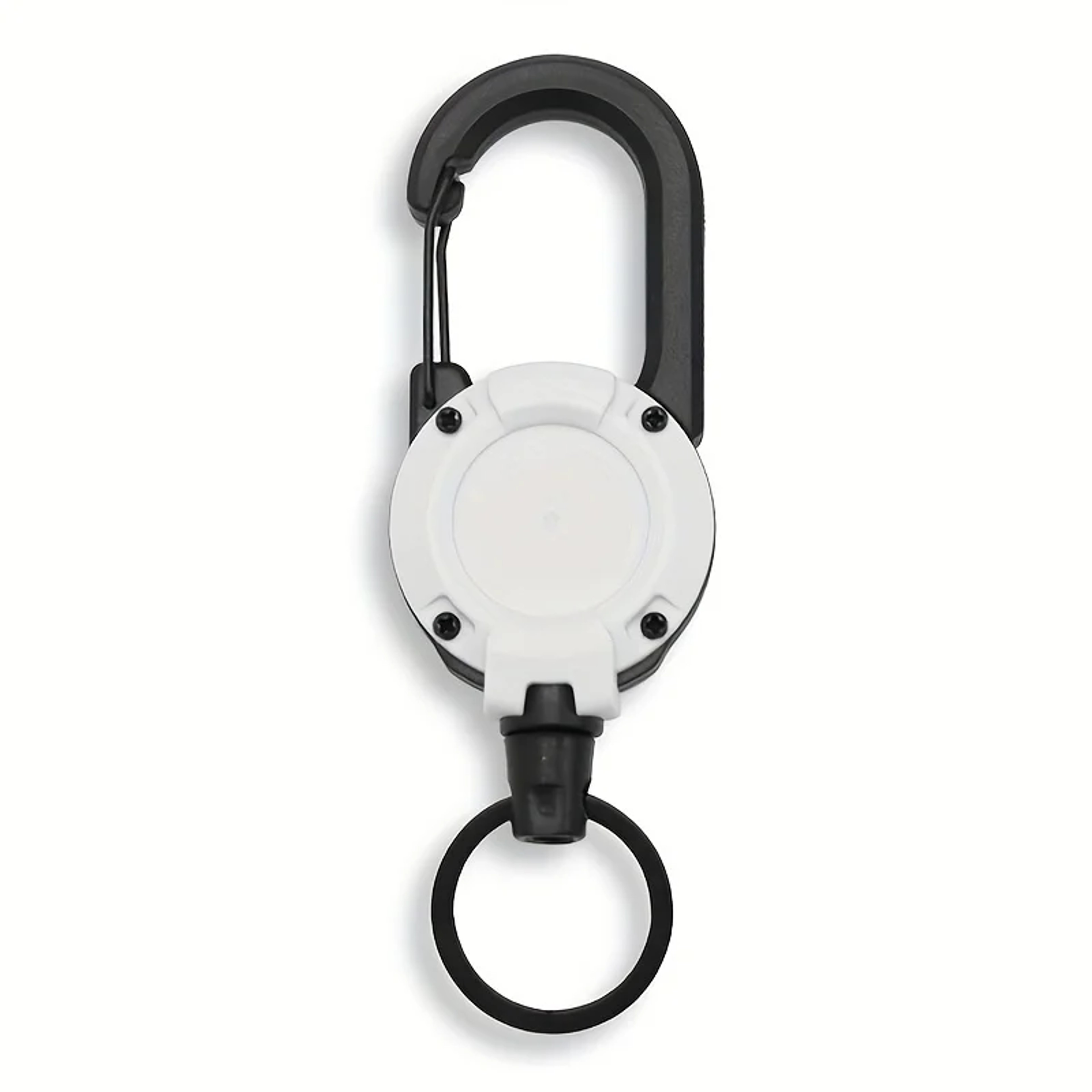 Heavy Duty Extendable Keychain Badge Reel With Retractable Holder And Carabiner For Outdoor Bags 5