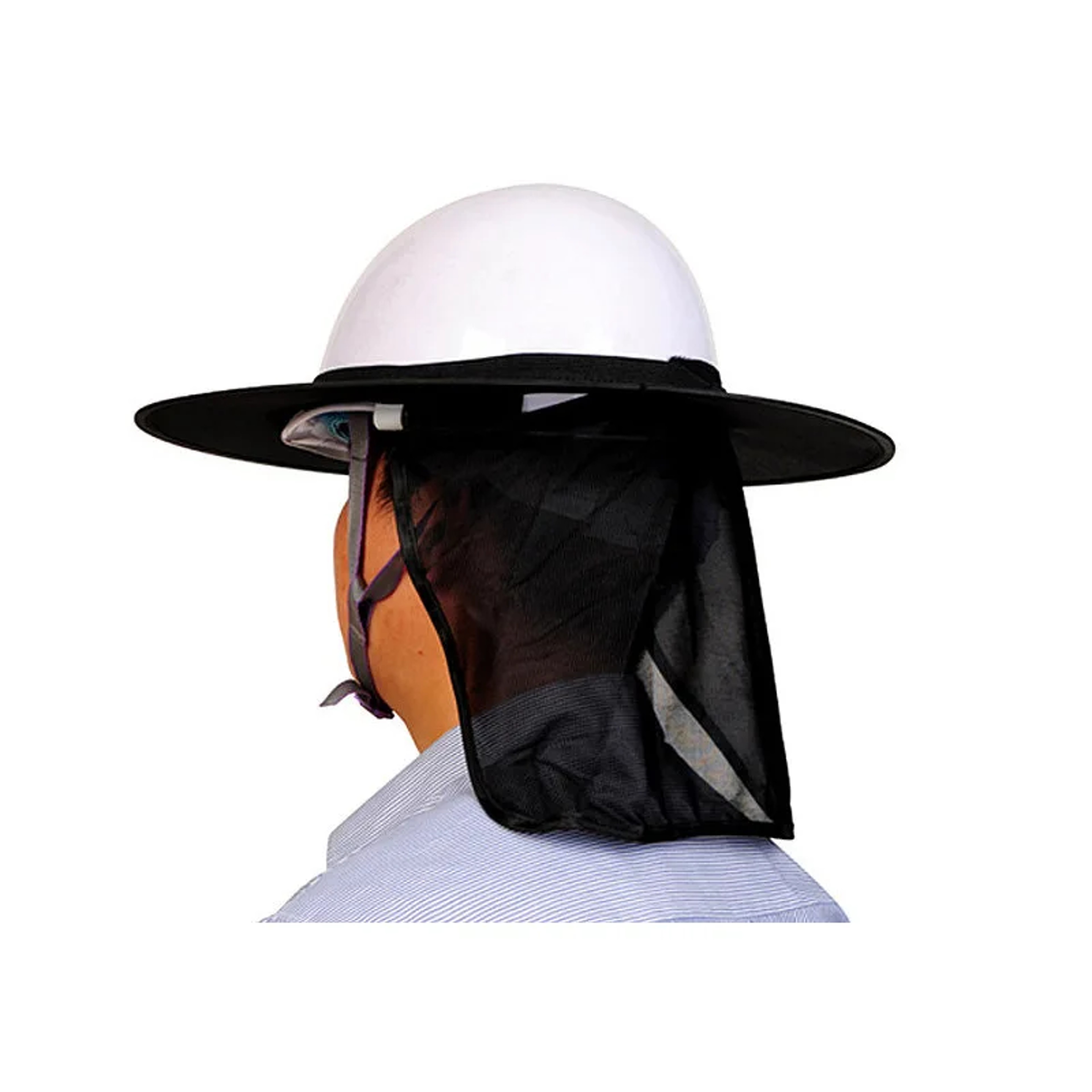 Hard Hat Reflective Stripe Neck Shield Kit For Construction Safety Summer Sun Protection Helmet Sha 2