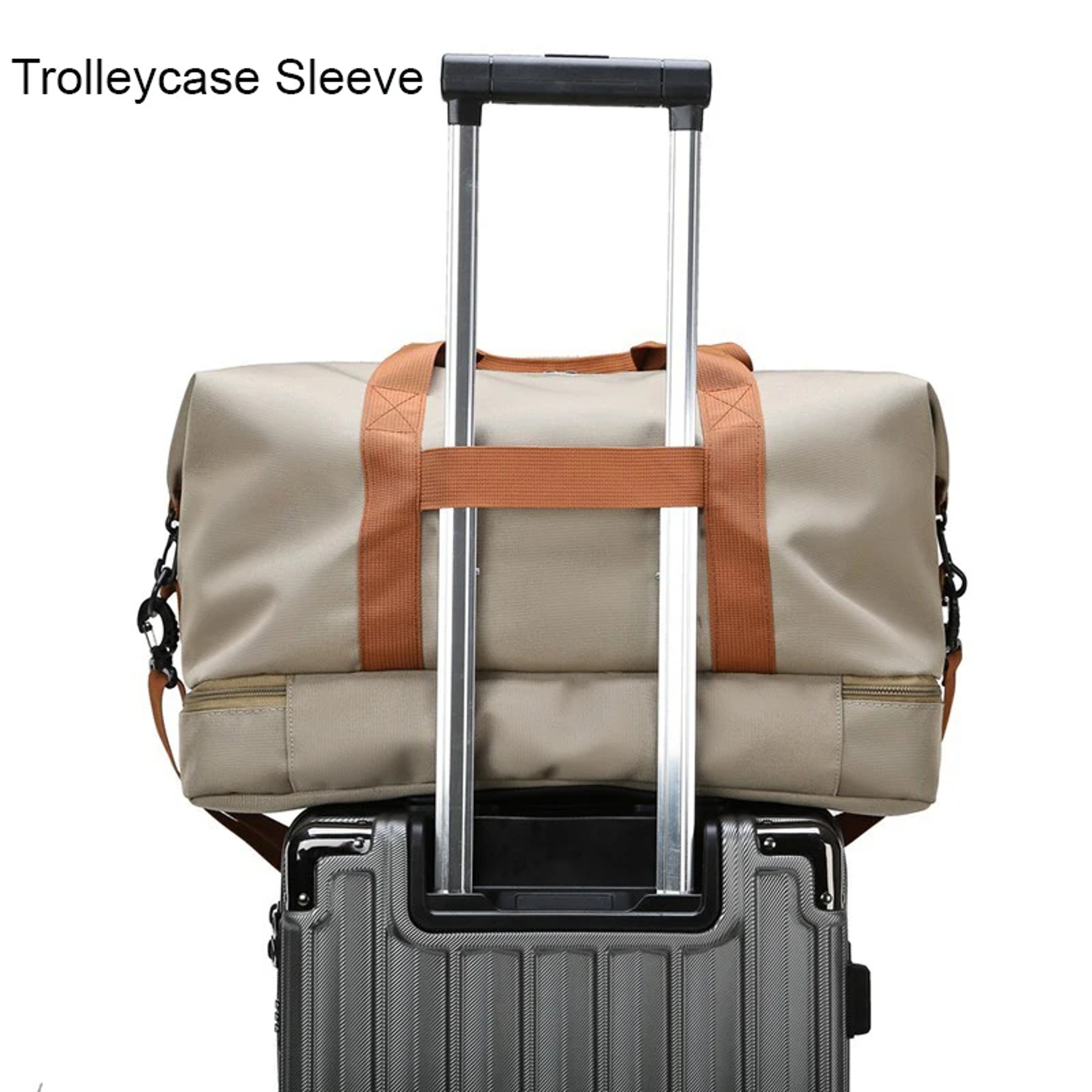 Portable Travel Gym Bag Shoulder Crossbody Weekender Duffel Fitness Bags Shortdistance Luggage Ches 2