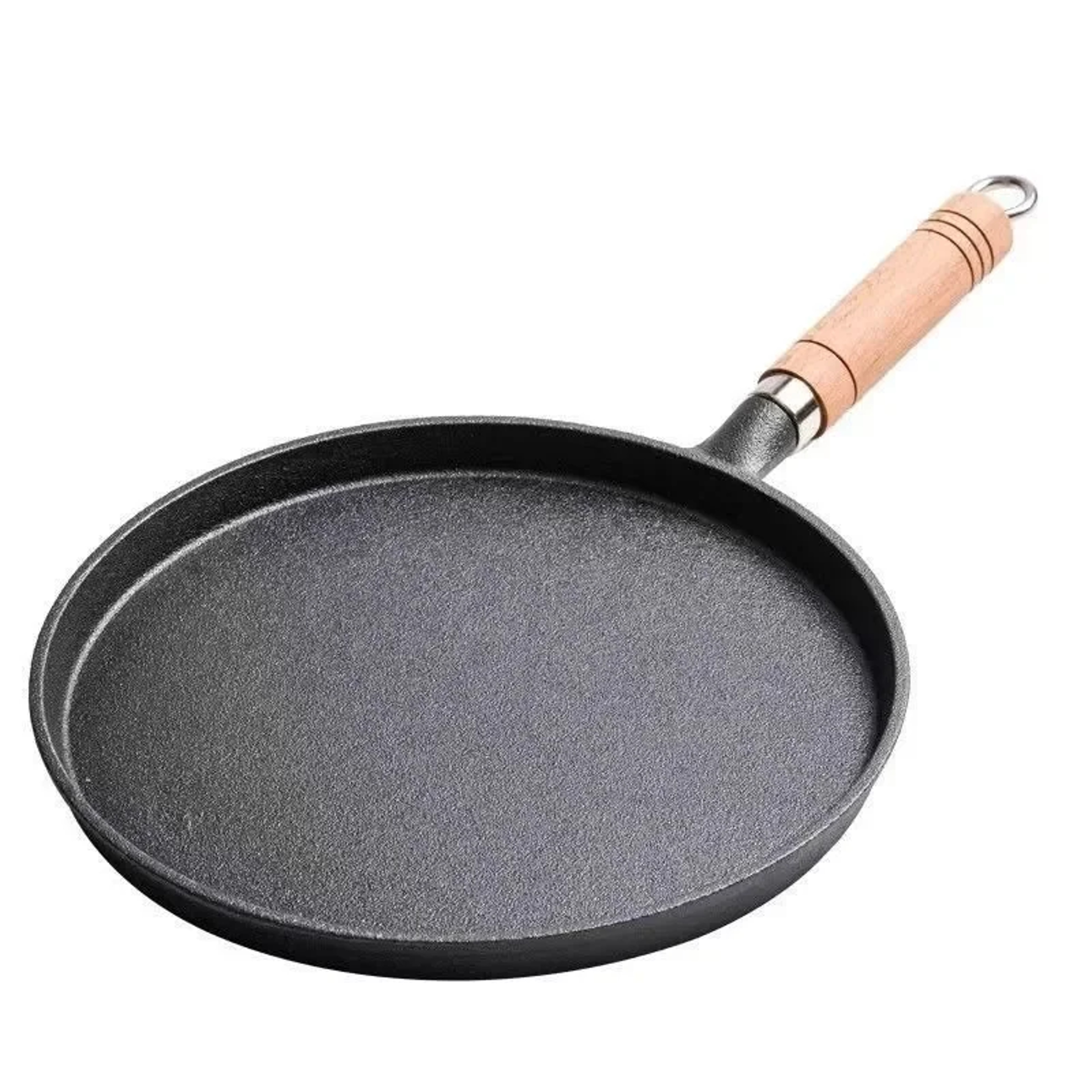 Uncoated Cast Iron Frying Pan Nonstick Pancake Pan Crepe Maker For Gas Induction Cooker Kitchen Coo 0