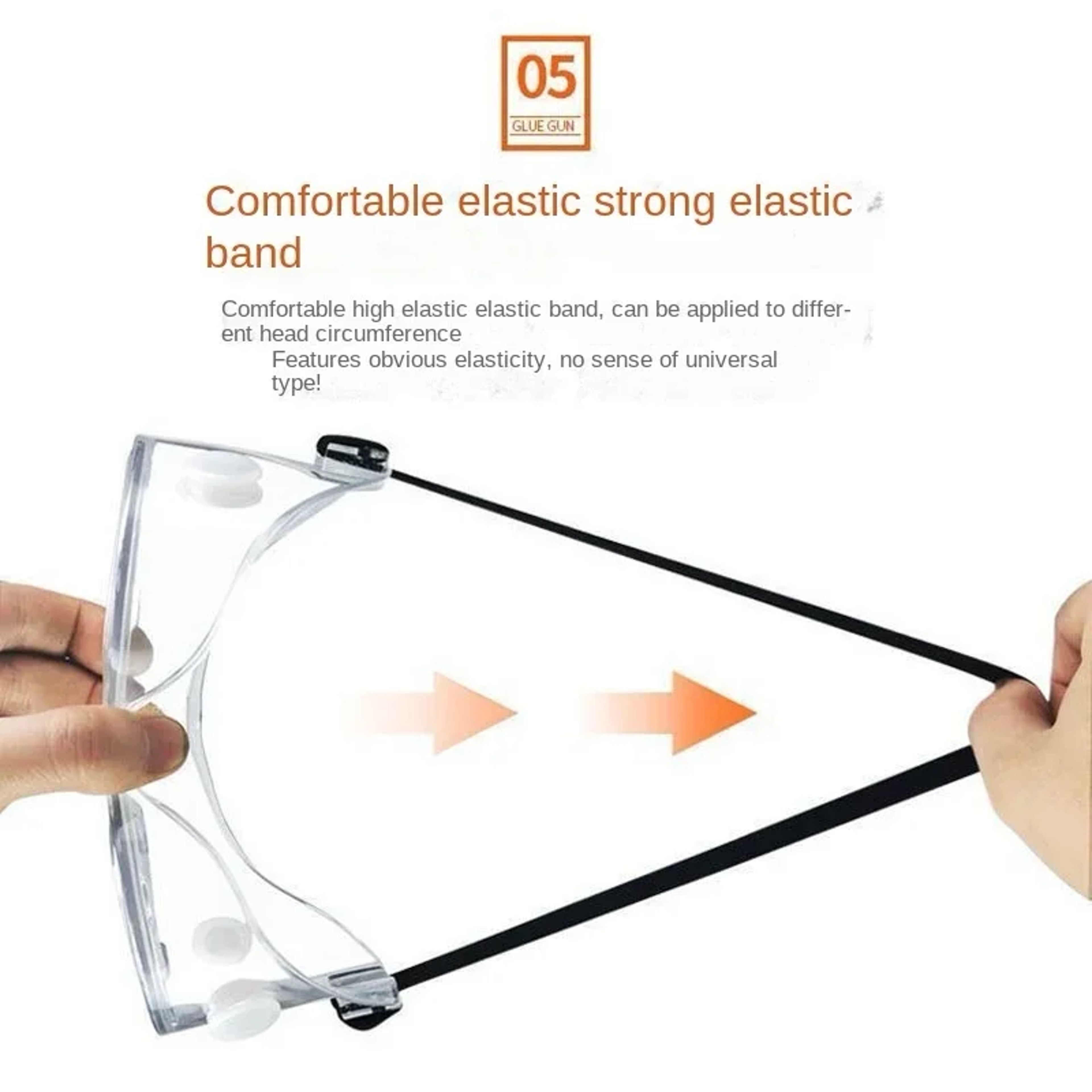 Waterproof Work Safety Goggles Windproof Dustproof Anti Fog Protective Glasses For Laboratory Work  4