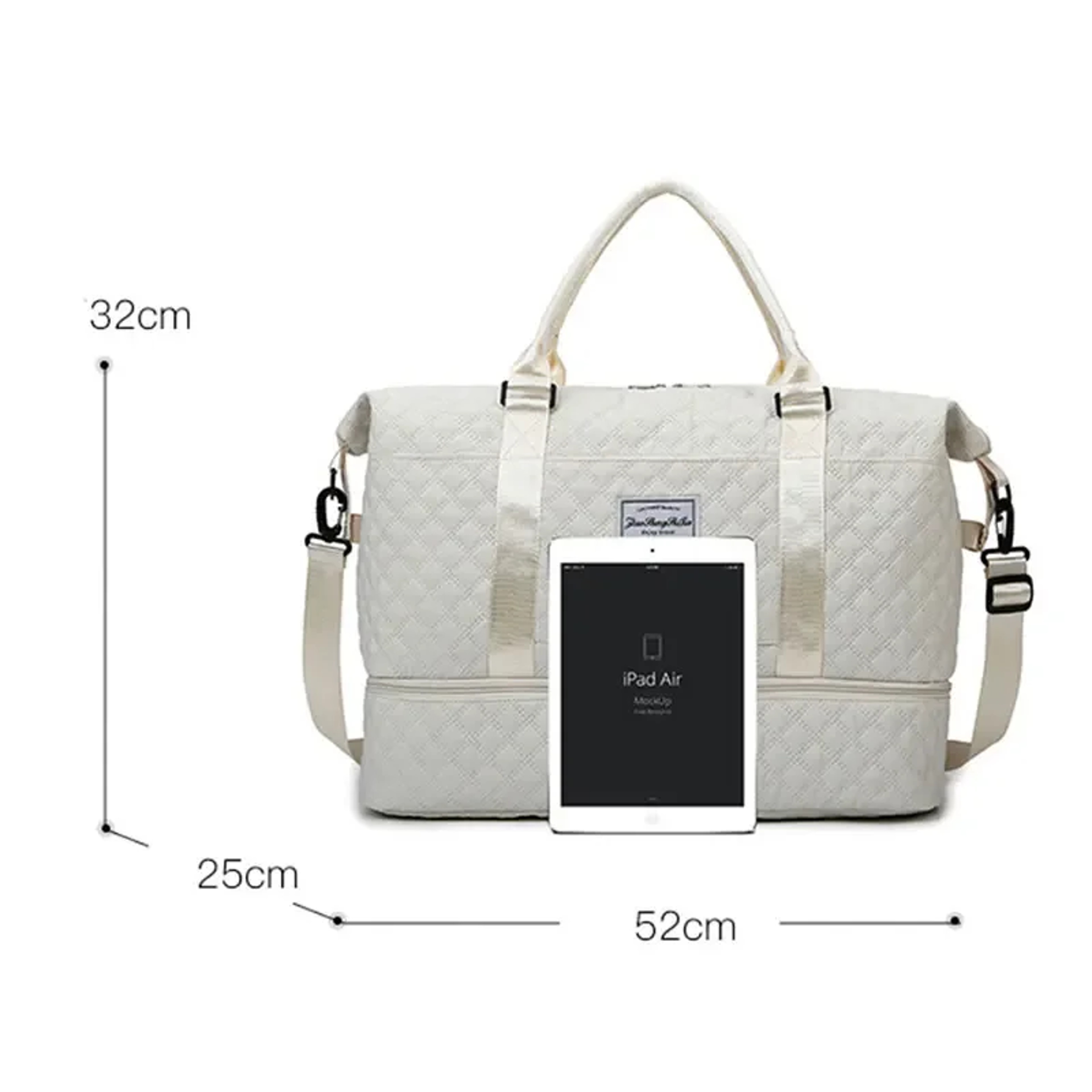 Large Capacity Travel Duffle Bag Gym Tote Bags Lightweight Luggage Bag Shoulder Weekender Overnight 4