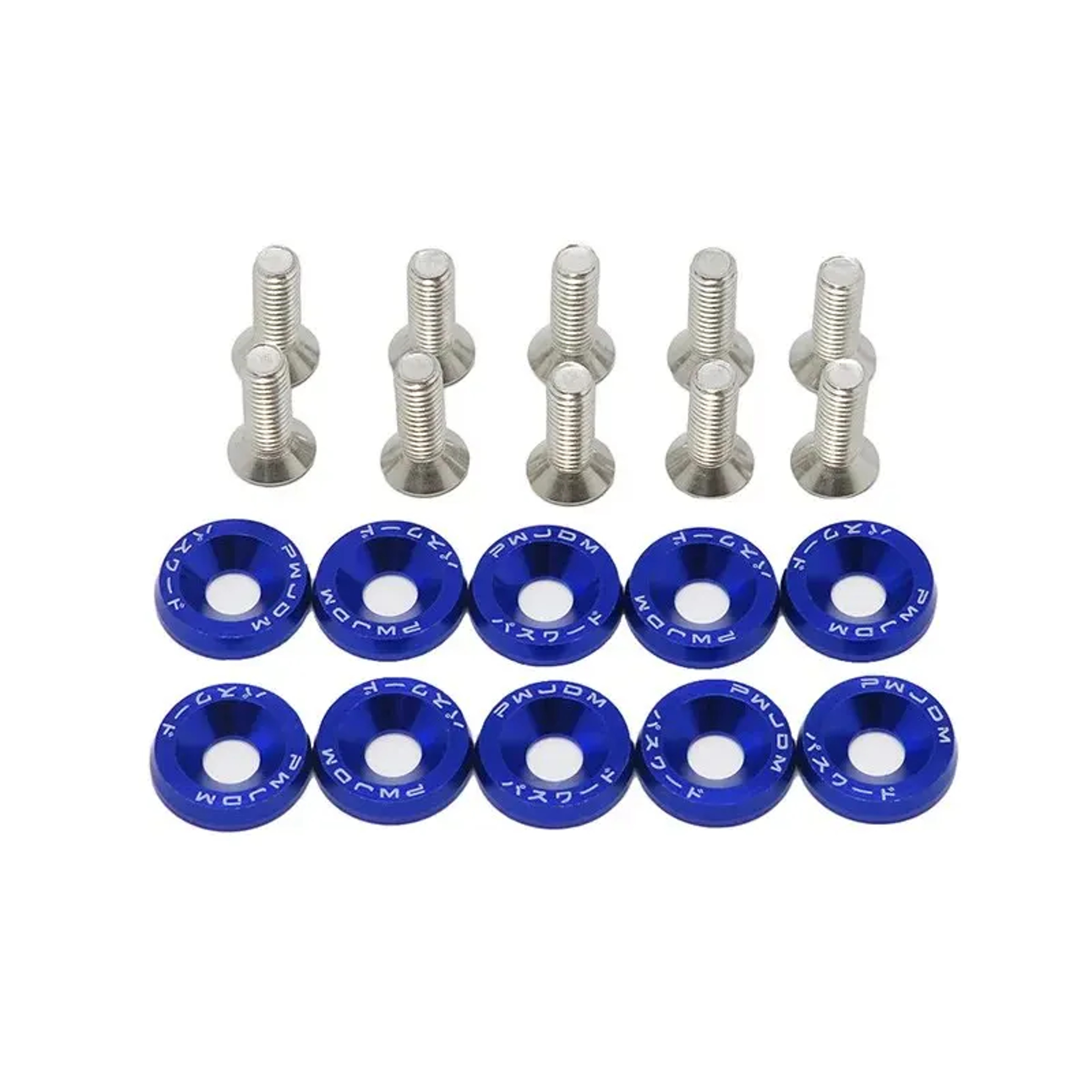 Fender Washer License Plate Bolts Car Modified Fasteners Bumper Engine Concave Screws Car Styling G 7