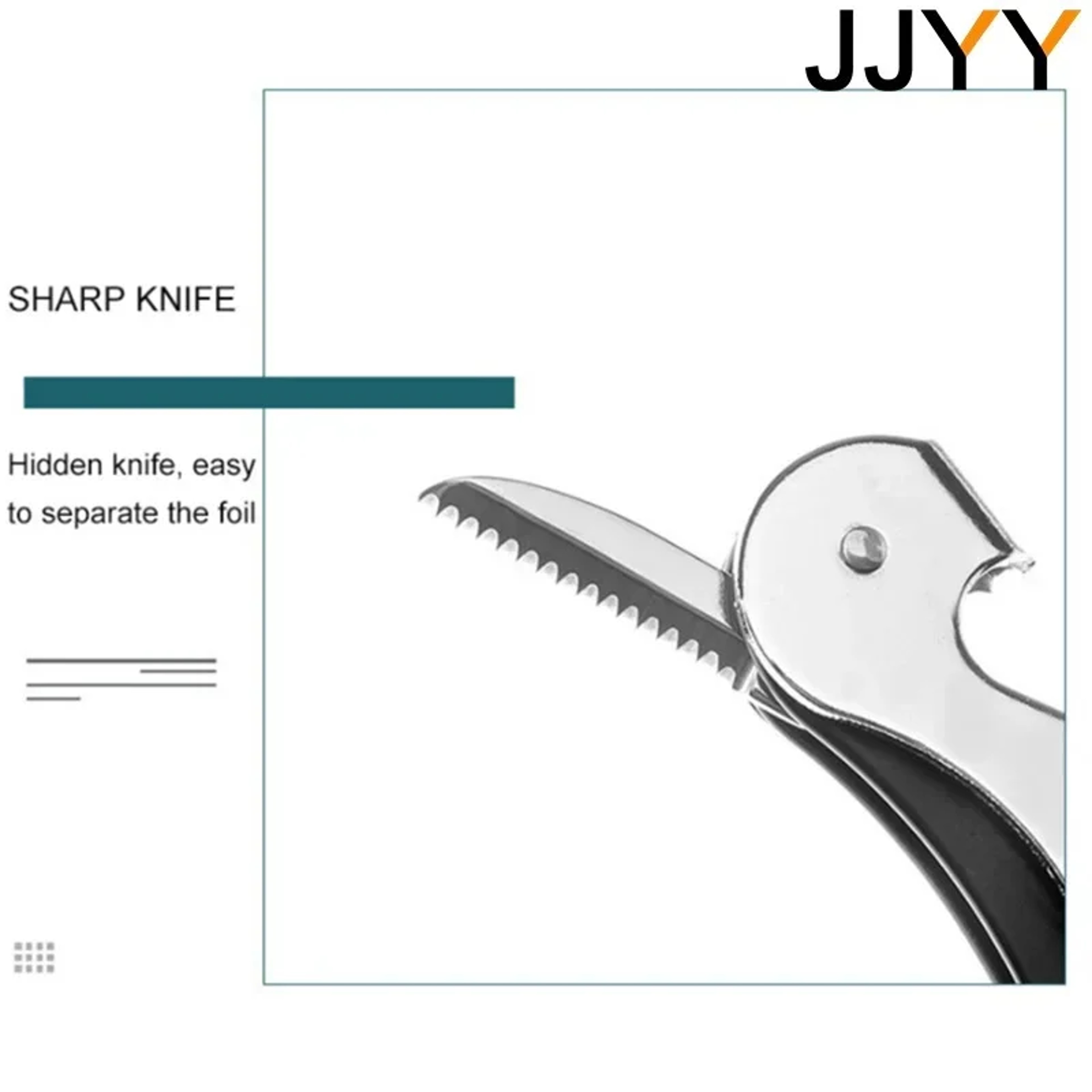 Professional Waiters Corkscrew Stainless Steel Wine Opener Beer Bottle Opener And Foil Cutter For W 2